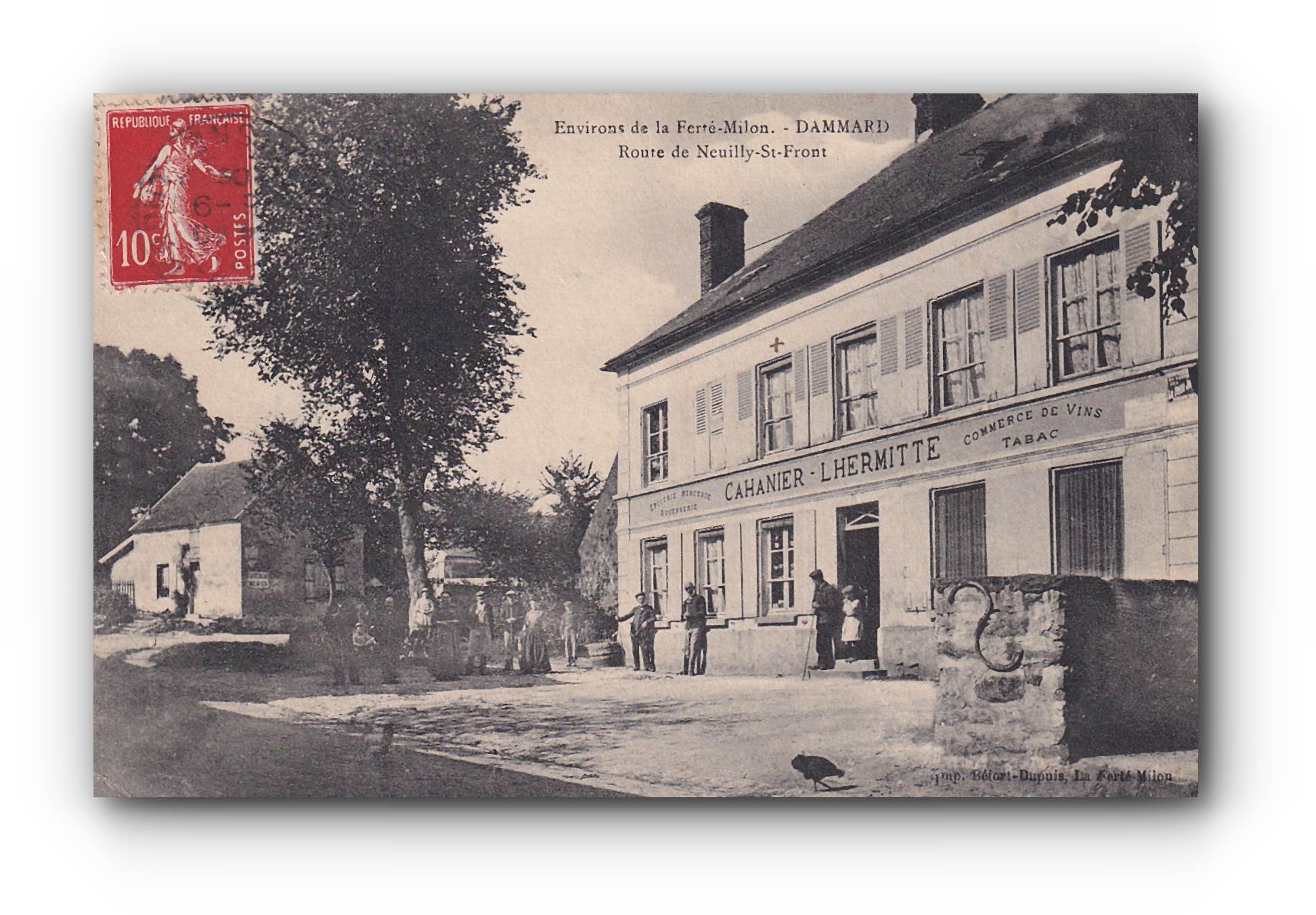 - DAMMARD - Route de Neuilly - St. Front - 15.09.1908 -
