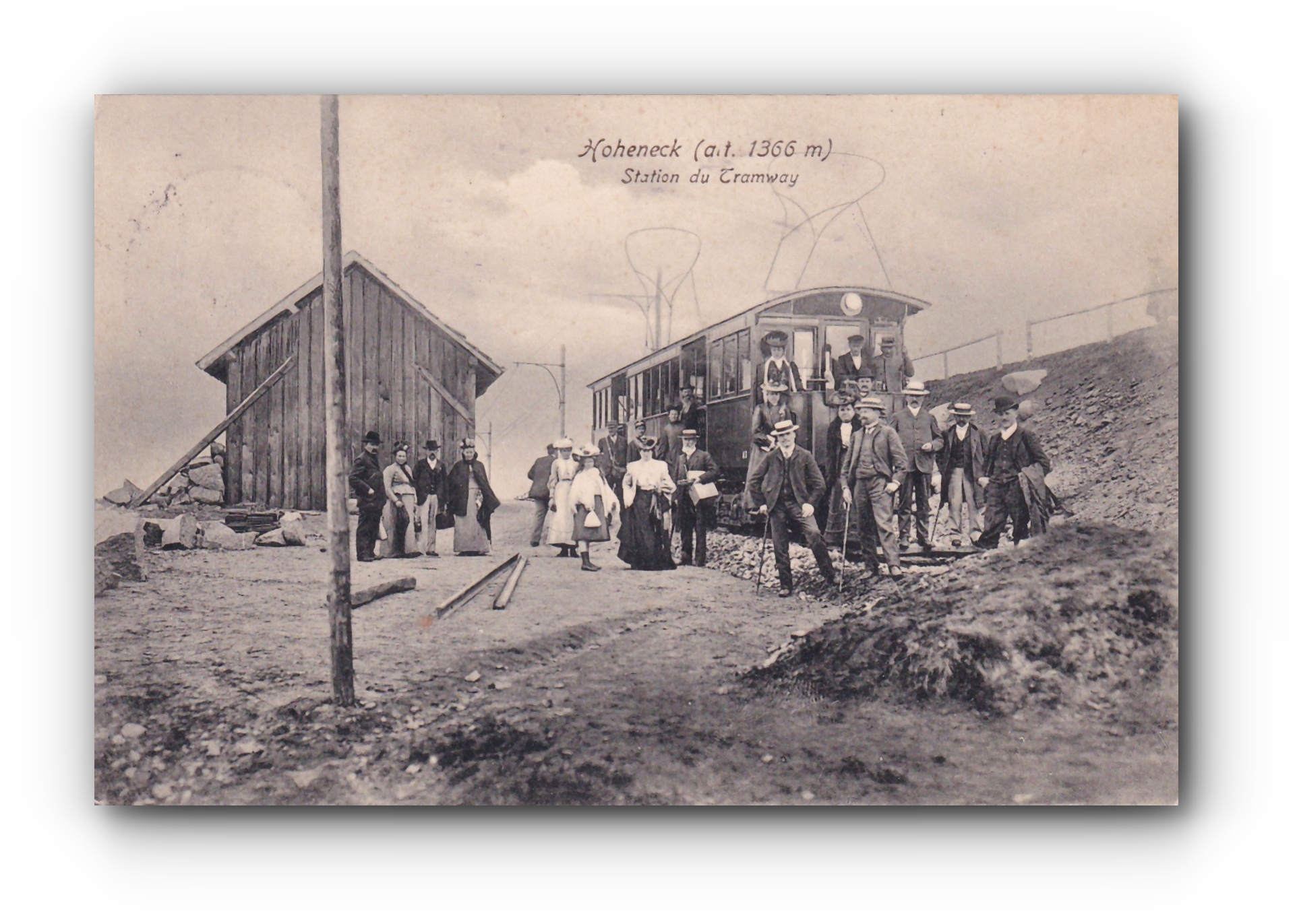 - Hoheneck - Station du Tramway - 25.05.1903 -