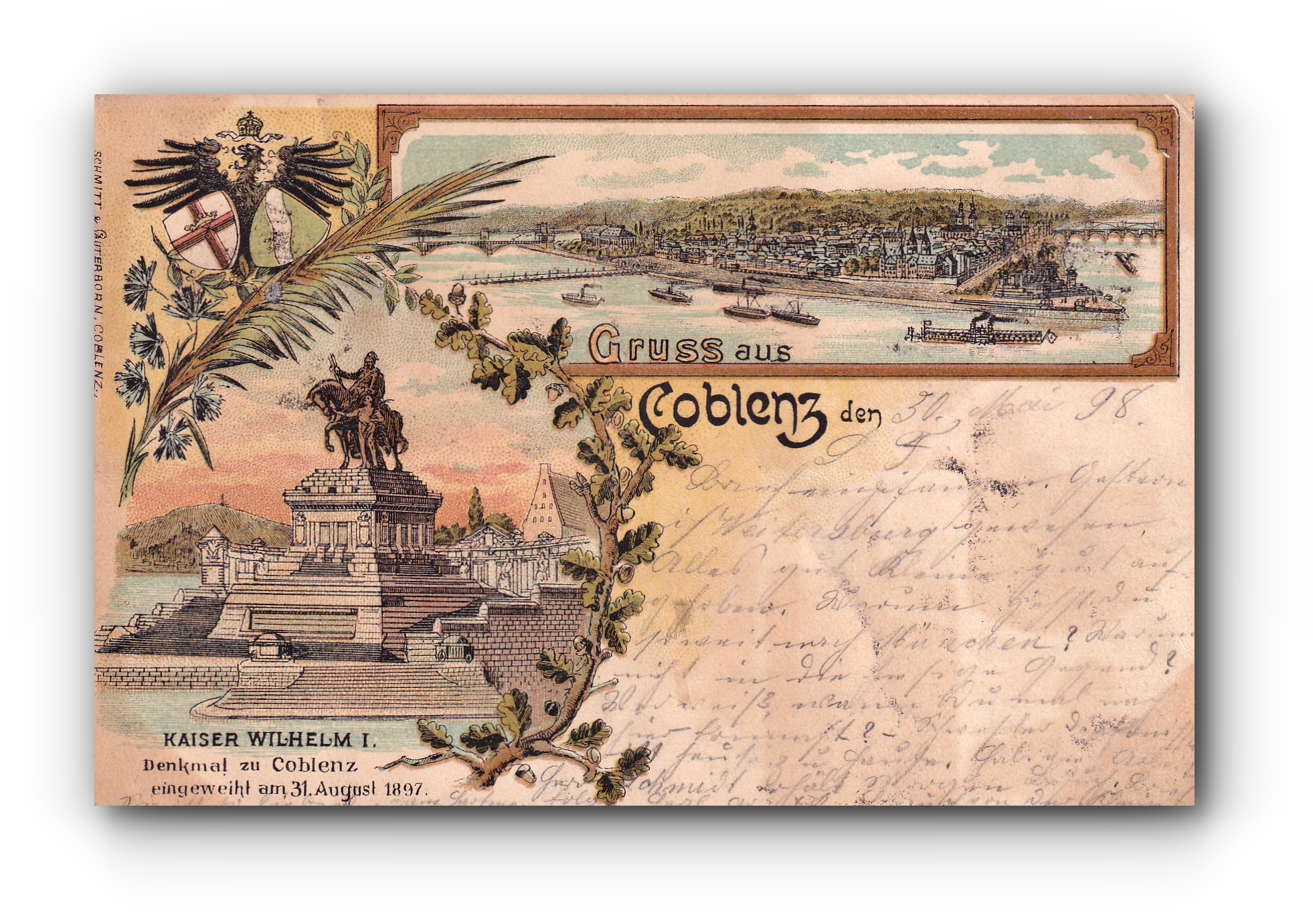 Koblenz - Coblence - Coblenz - 31.05.1899