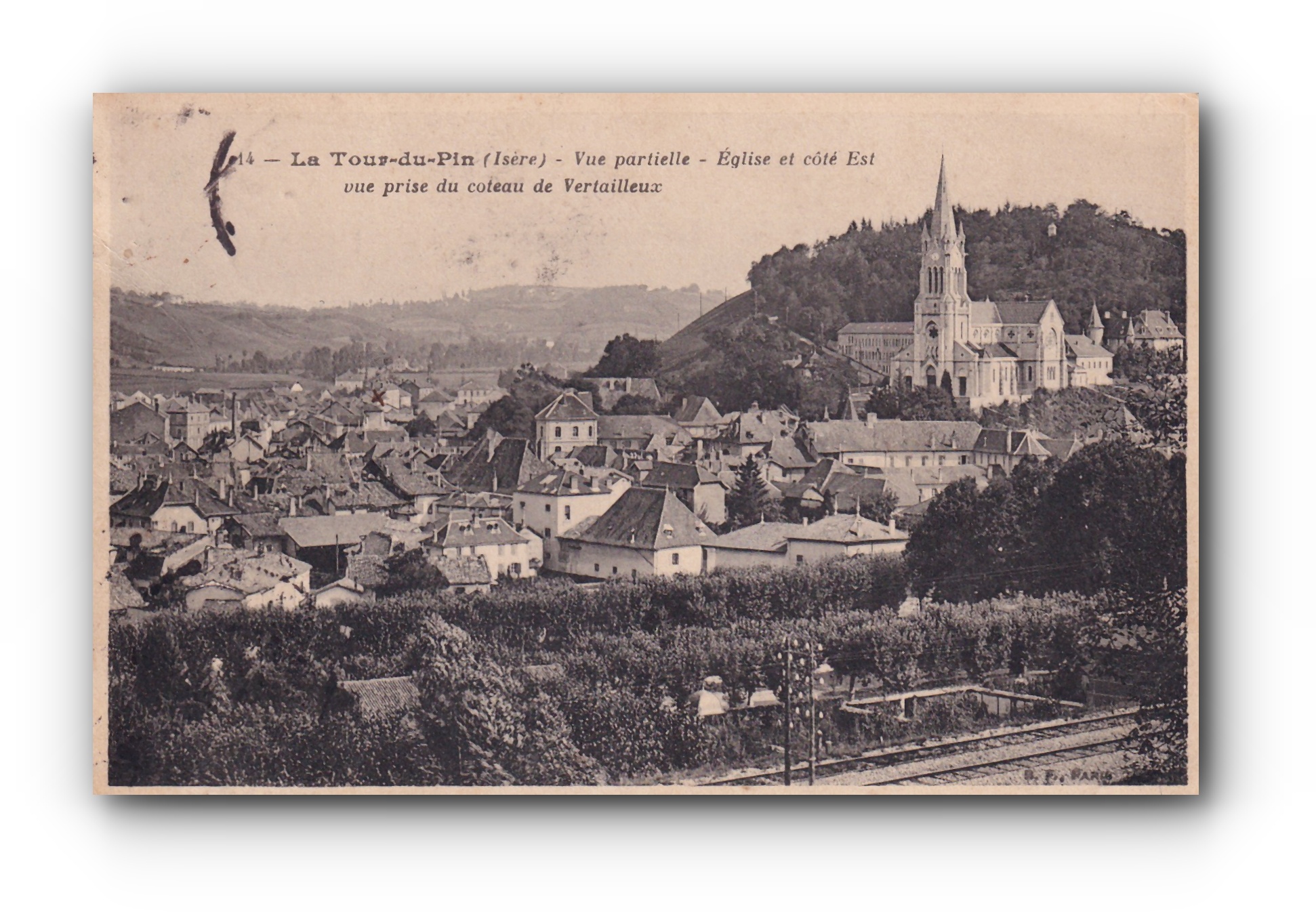 - La Tour du Pin - Vue partielle -  21.08.1914 -