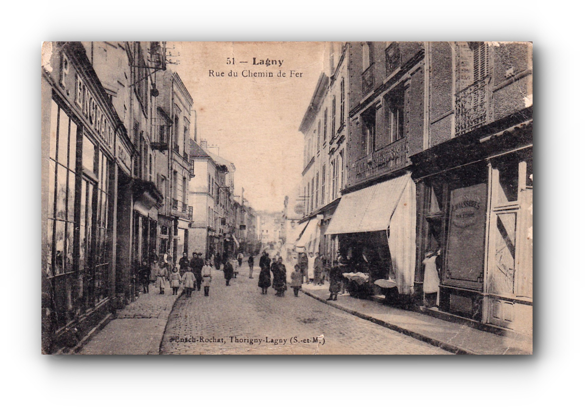 - Rue du Chemin de Fer - LAGNY -
