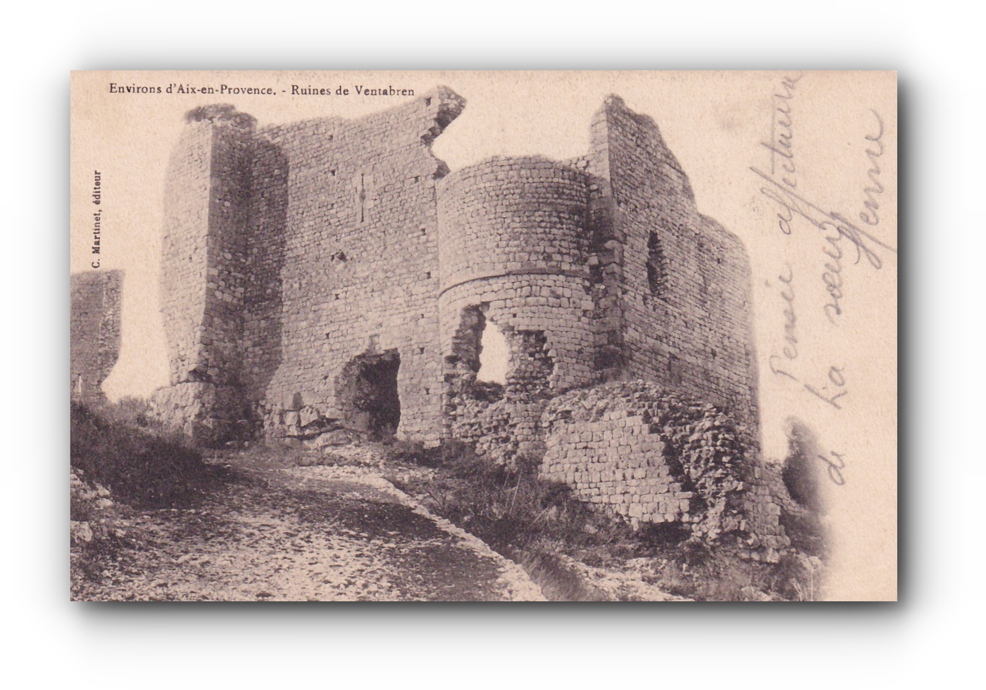- Ruines de VENTABREN - 08.1904 -