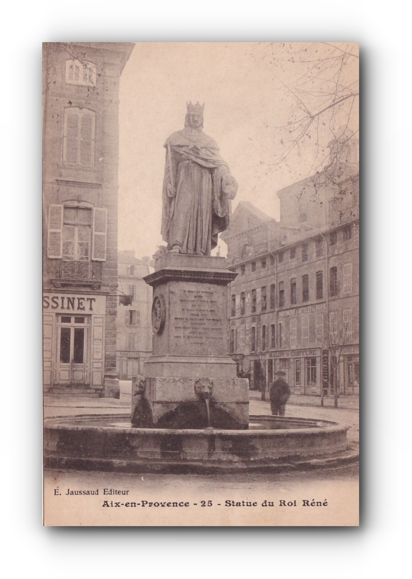 AIX EN PROVENCE - La statue du Roi René -