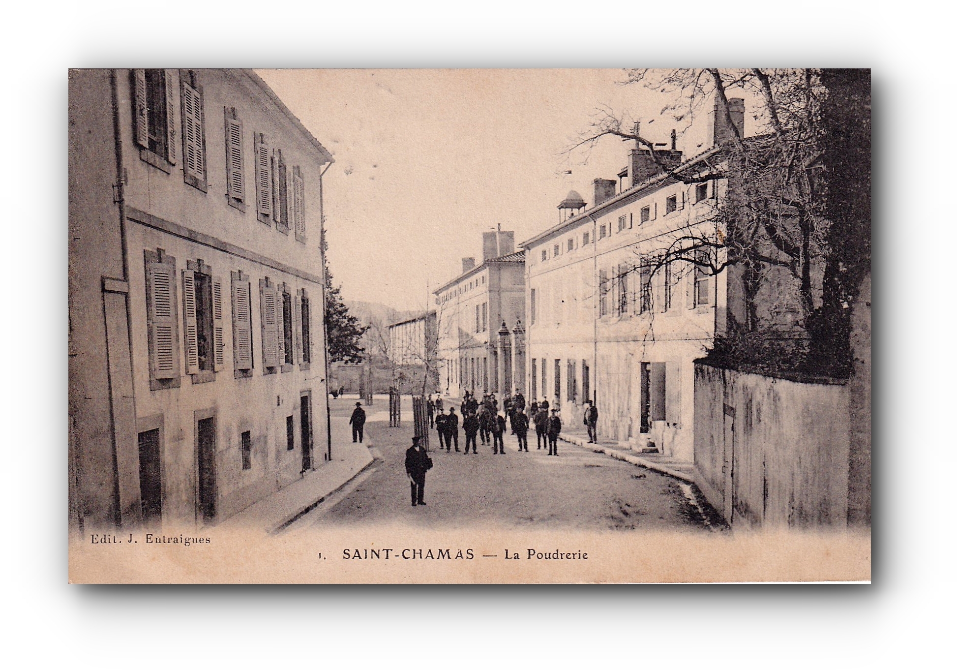 SAINT - CHAMAS - La Poudrerie - 11.08.1906