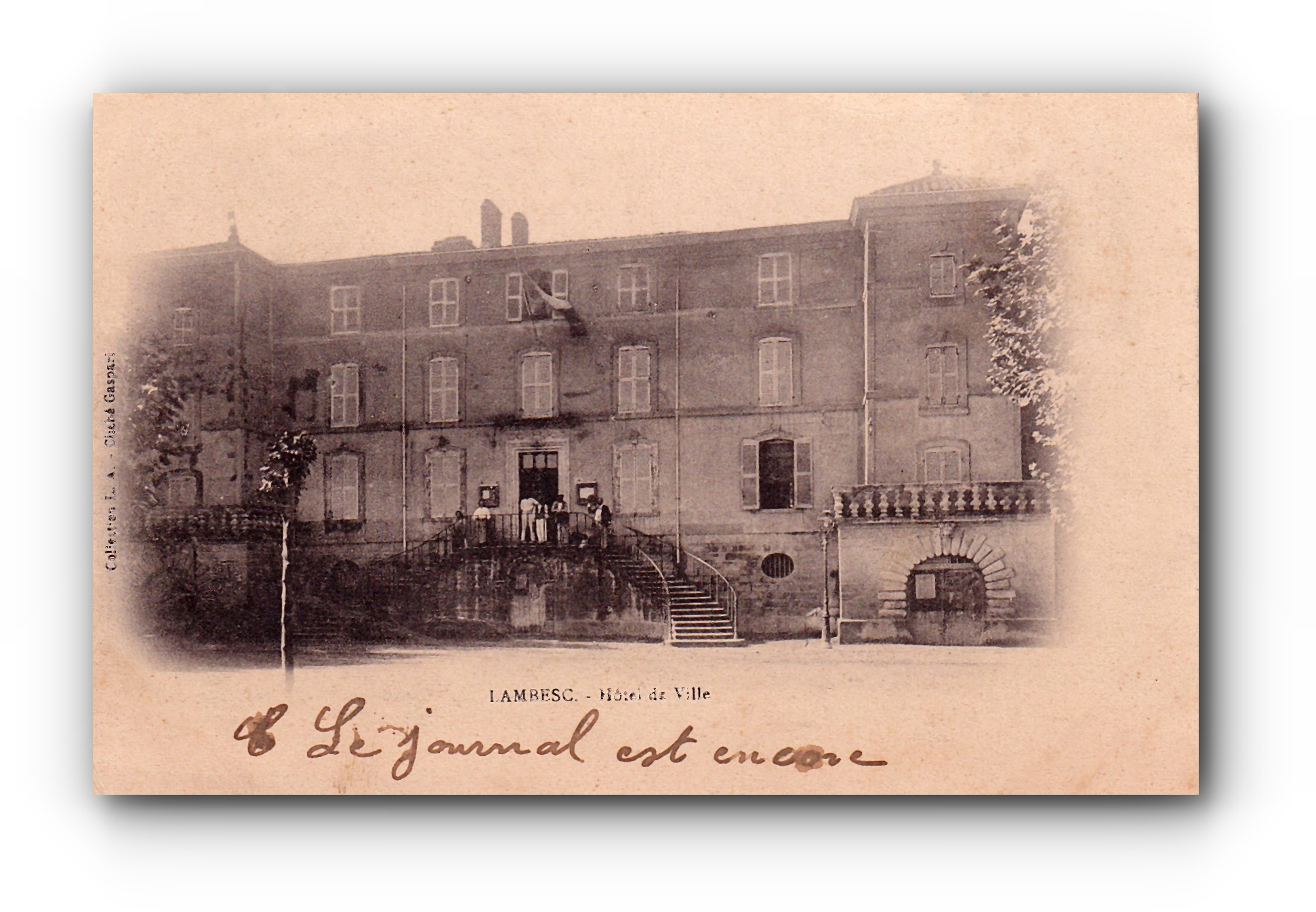 LAMBESC - Hôtel de Ville - 1906
