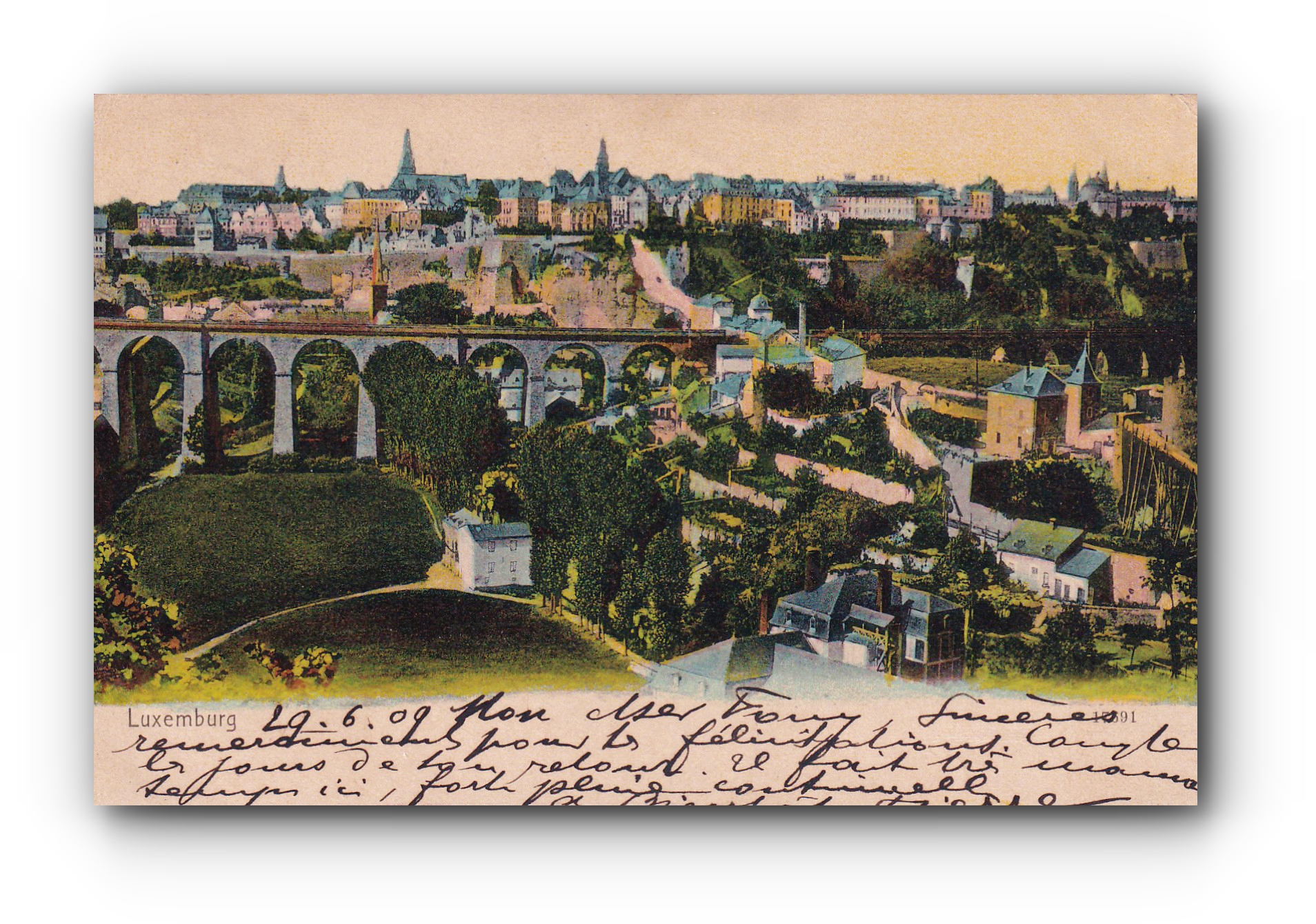 - LUXEMBURG - 29.06.1909 -