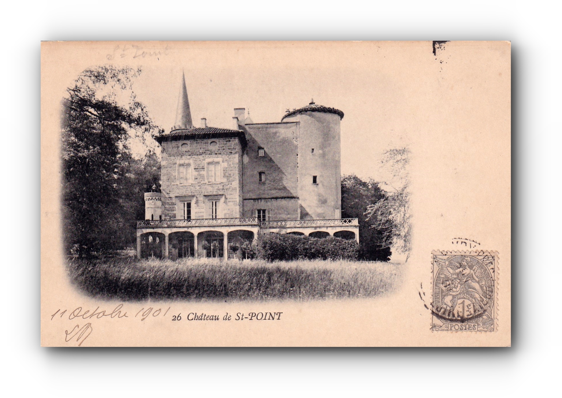 - Château de St. - POINT - 11.10.1901 -