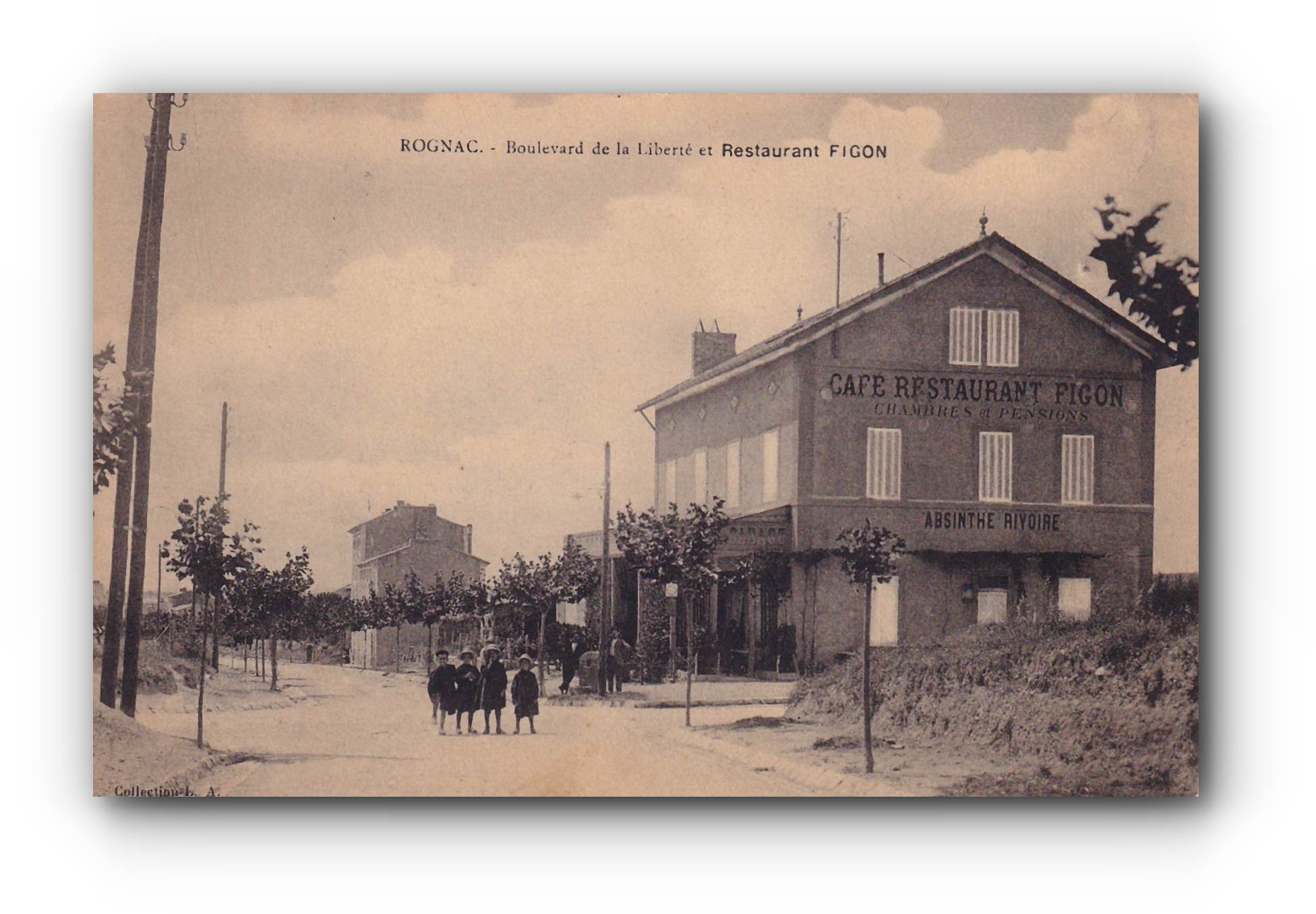 ROGNAC - Boulevard de la Liberté  - 1918