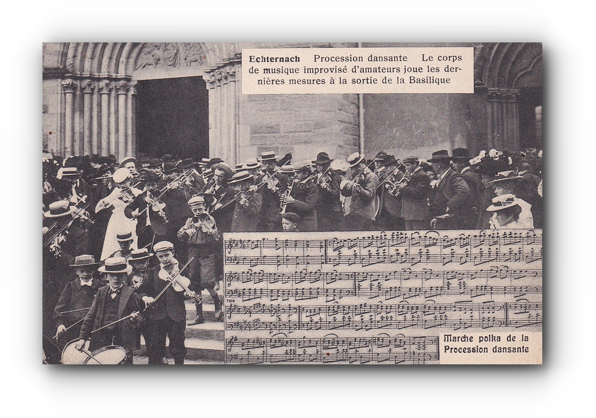 - Procession dansante - ECHTERNACH - 28.05.1912 -
