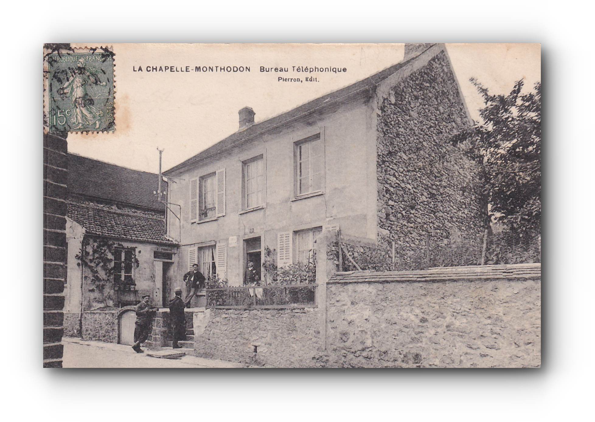 - LA CHAPELLE - MONTHODON - Bureau Téléphonique - 29.09.1909 -