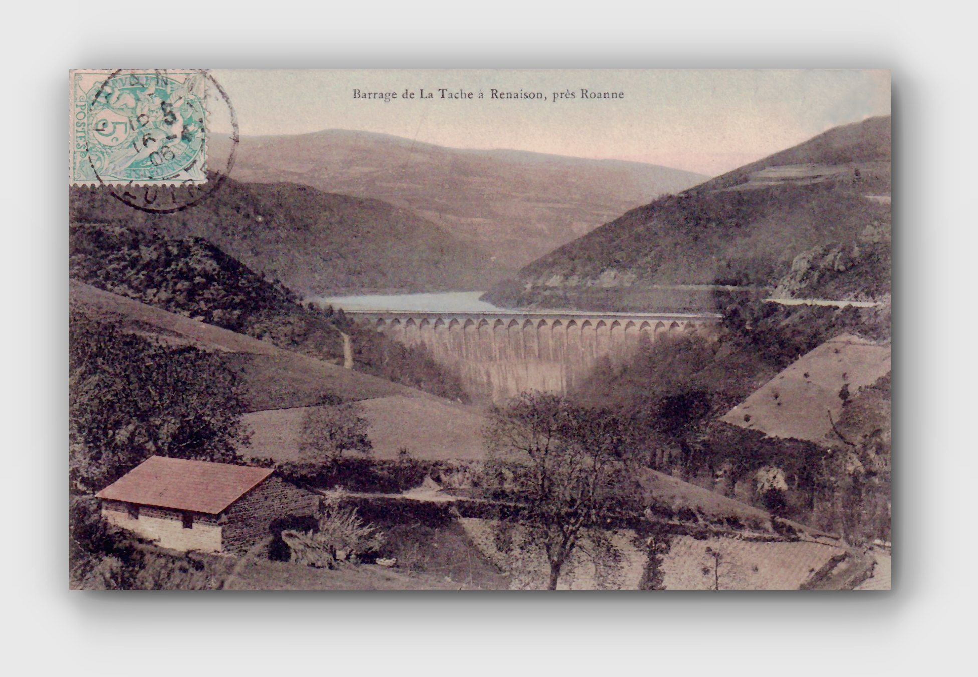 Barrage de la Tache à RENAISON  - 16.04.1906