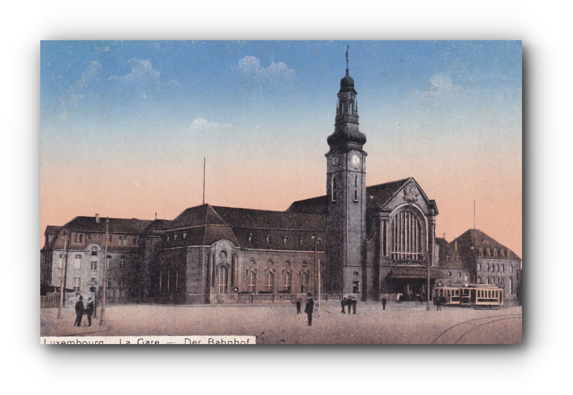 LUXEMBOURG - La Gare  - 03.12.1915