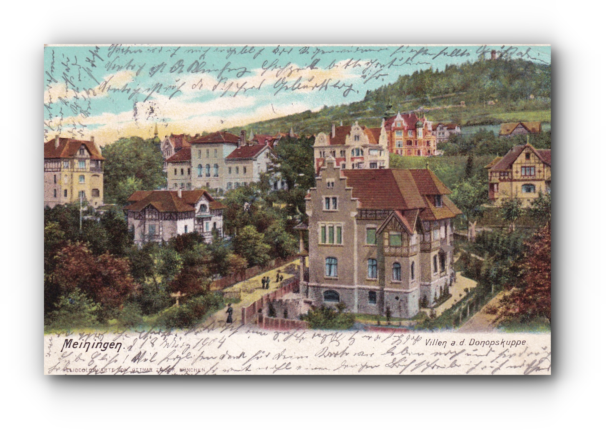 MEININGEN - Villen a.d. Donopskuppe - 18.03.1904