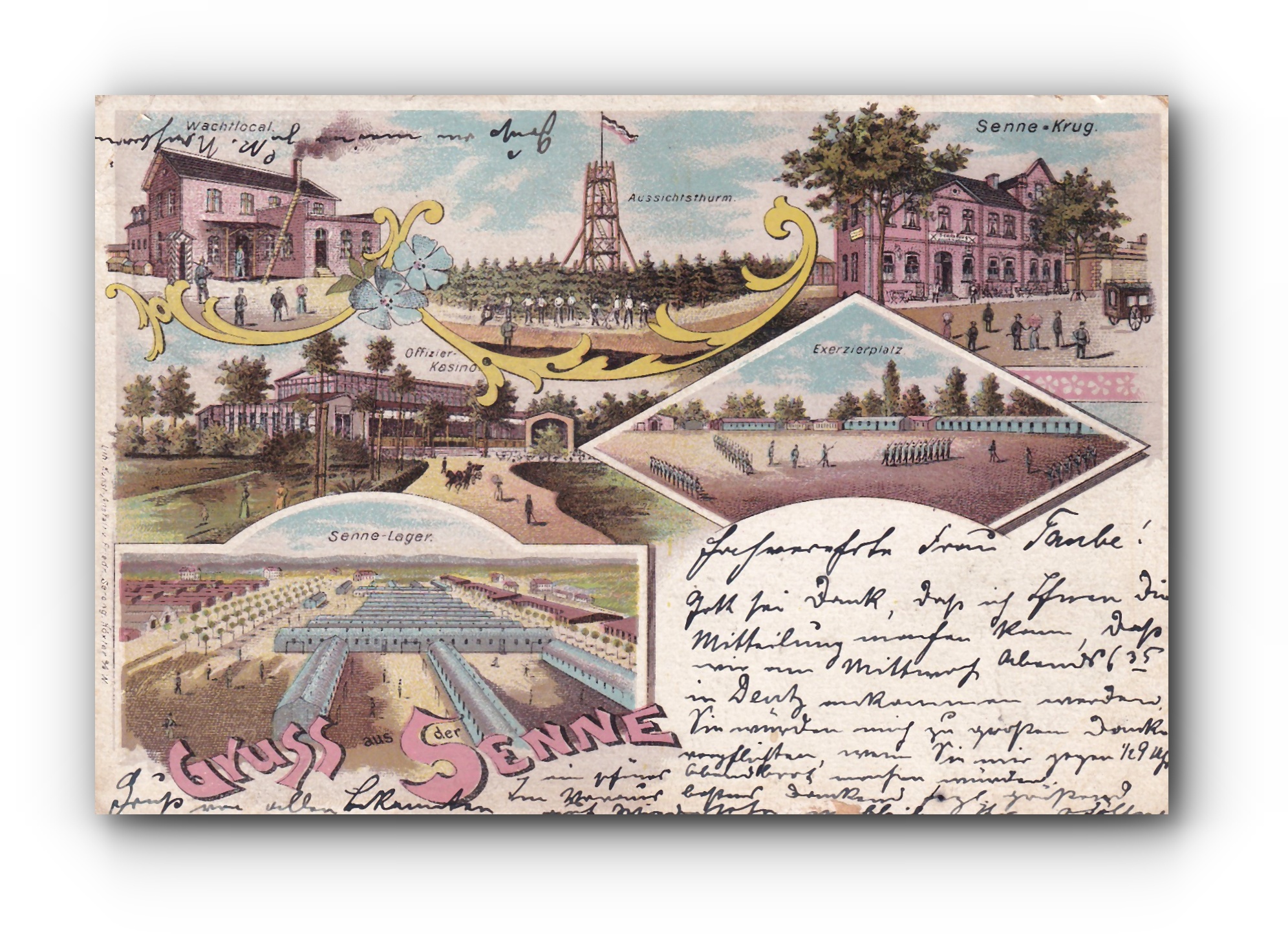 - Gruss aus der SENNE - 07.08.1899 -