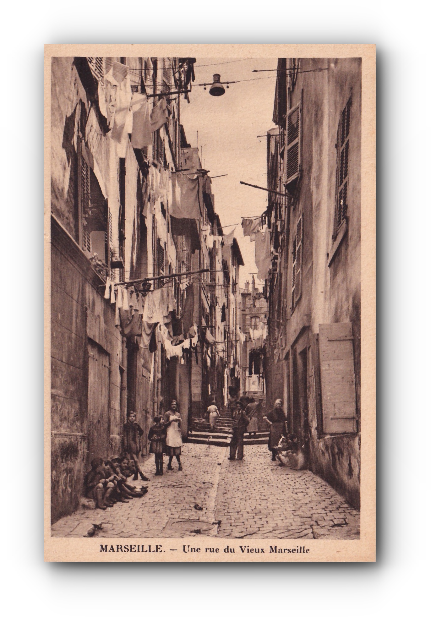 - Une rue du vieux Marseille - 20.09.1908 -