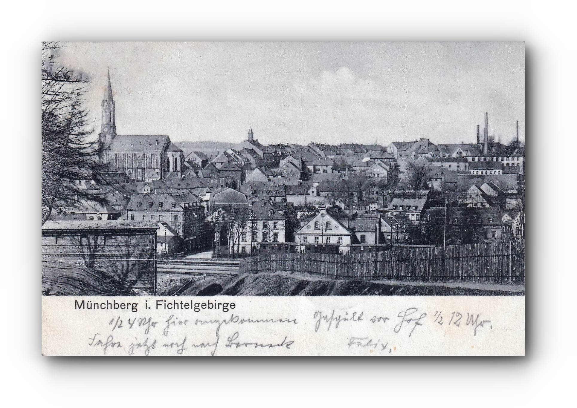 MÜNCHBERG i. Fichtelgebirge - 29.04.1904