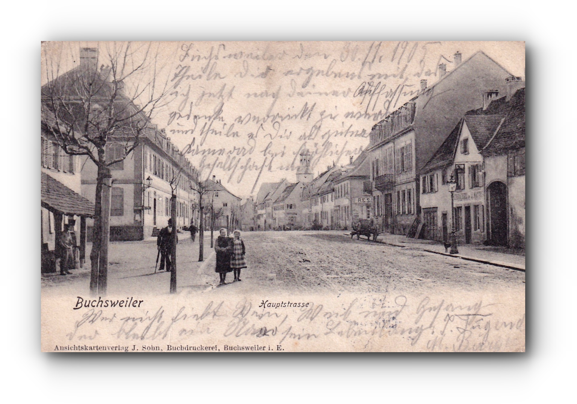 - Hauptstrasse - Buchsweiler - BOUXWILLER - 01.12.1905 -
