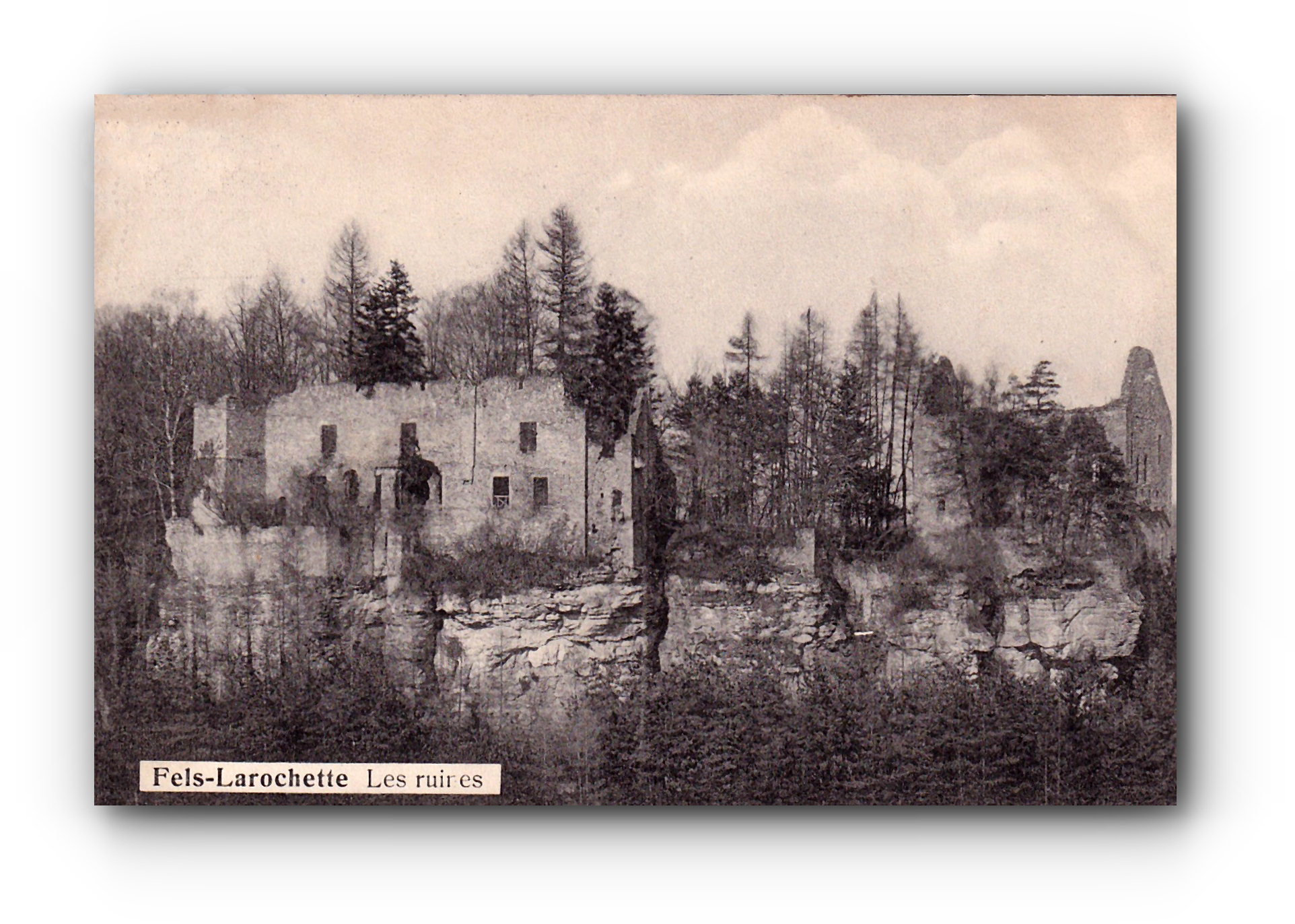 FELS - LAROCHETTE - Les ruines - 10.10.1911