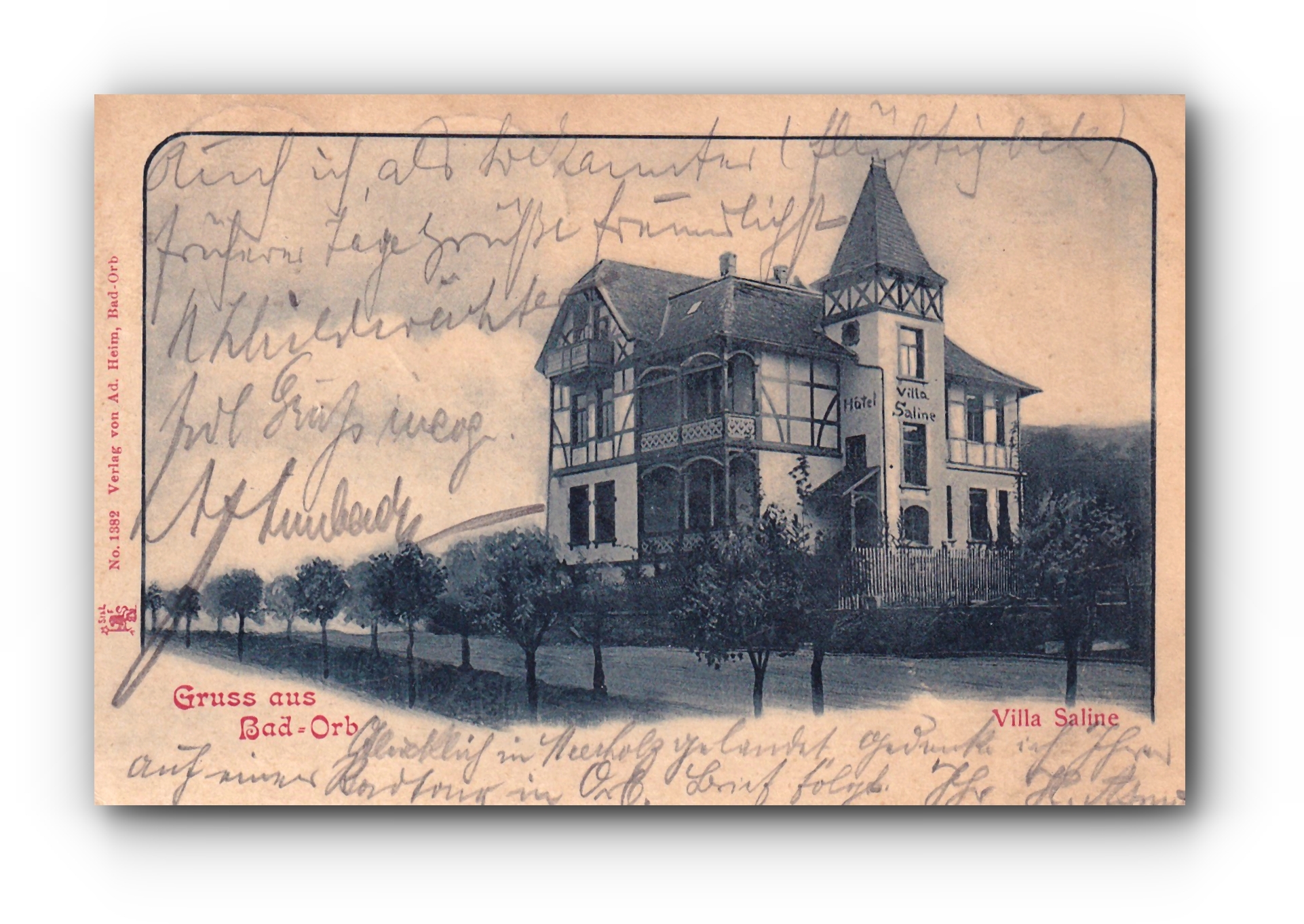 - Gruss aus BAD - ORB - 07.08.1901 -