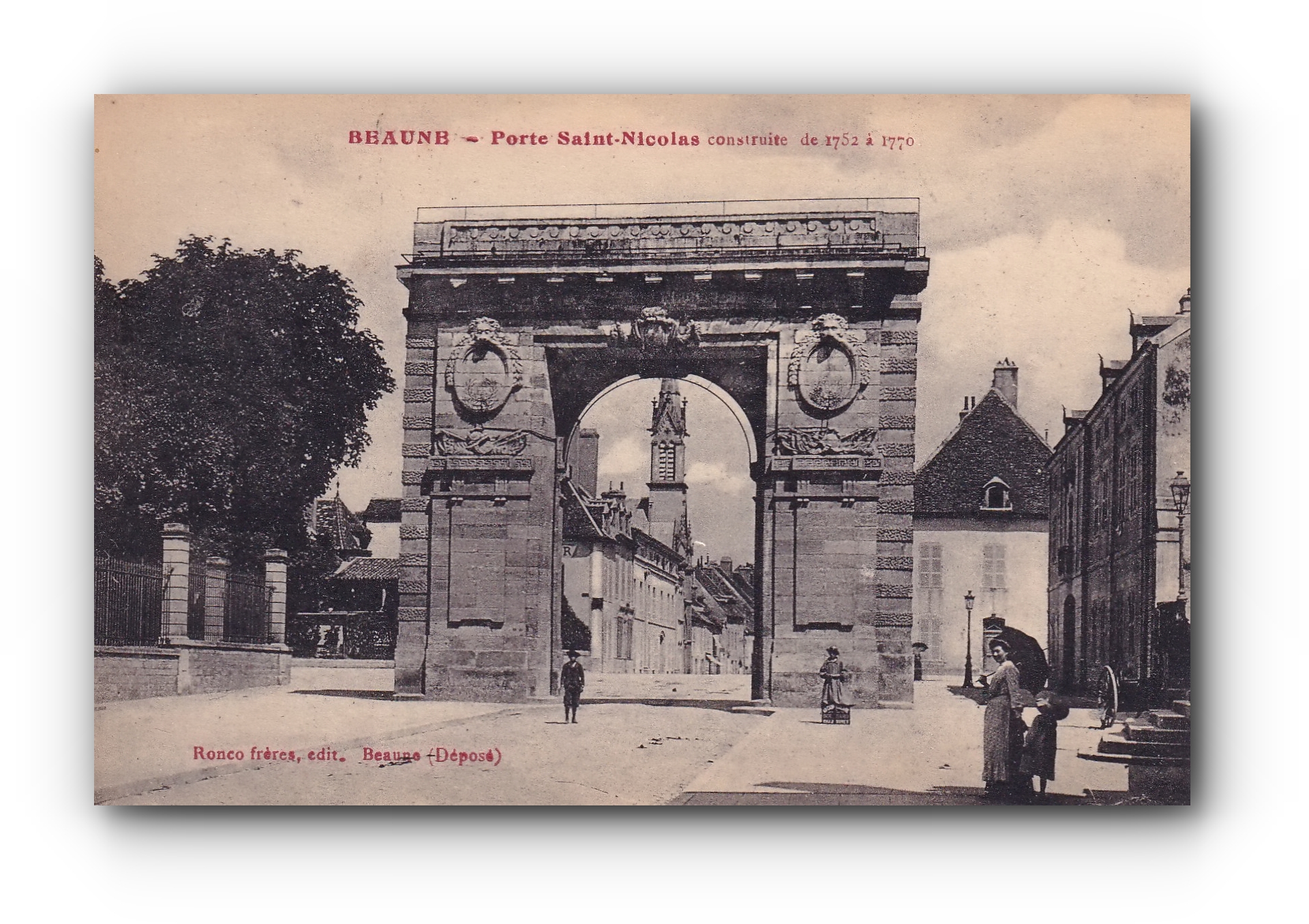 - Porte St. Nicolas - BEAUNE - 18.08.1916 - 