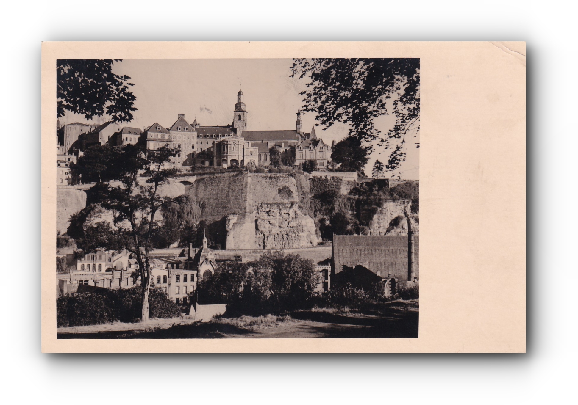 - Rochers du Bock et St. Michel - LUXEMBOURG - 15.07.1950 -