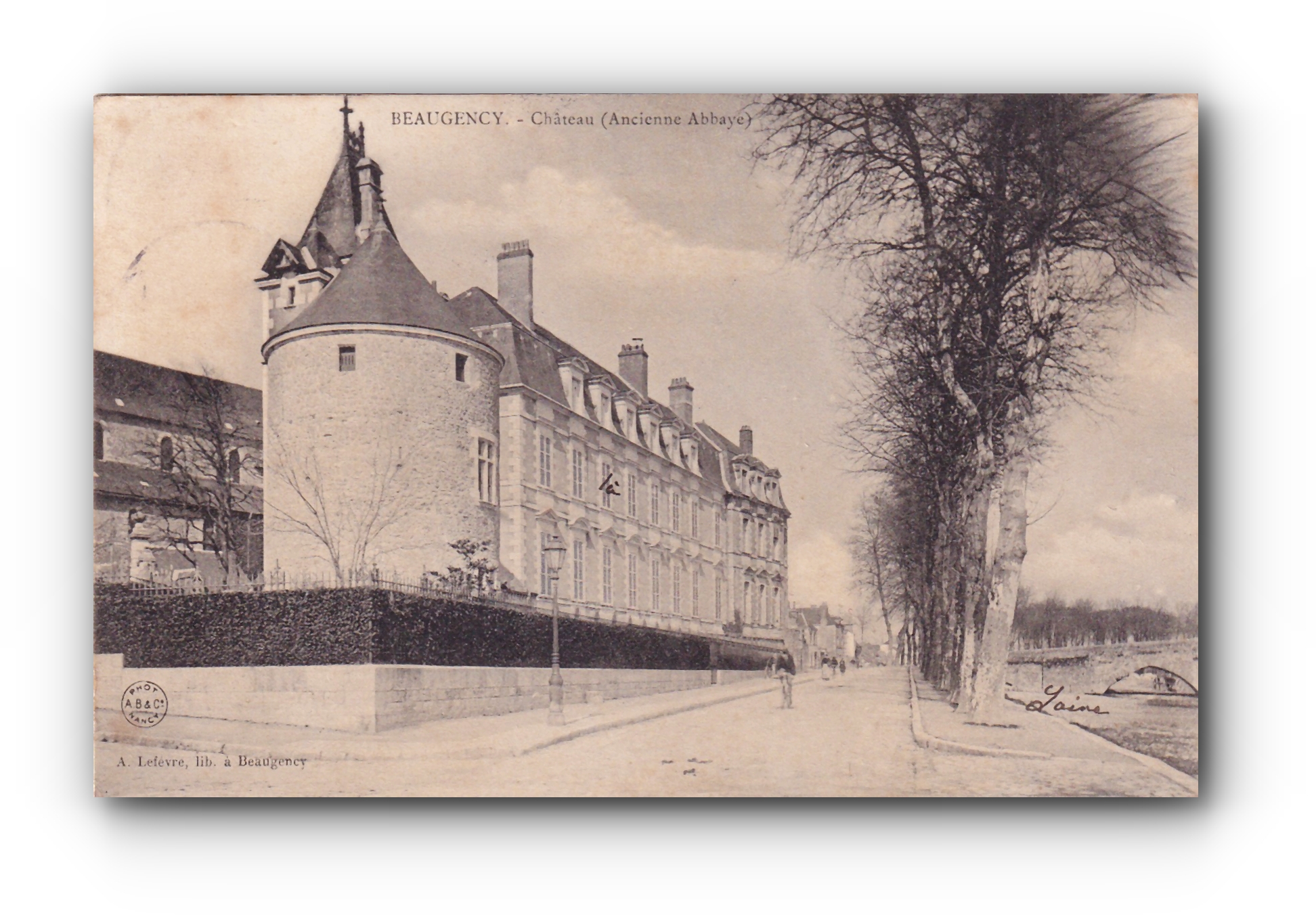 - Château - Ancienne Abbaye - BEAUGENCY - 03.09.1909 -