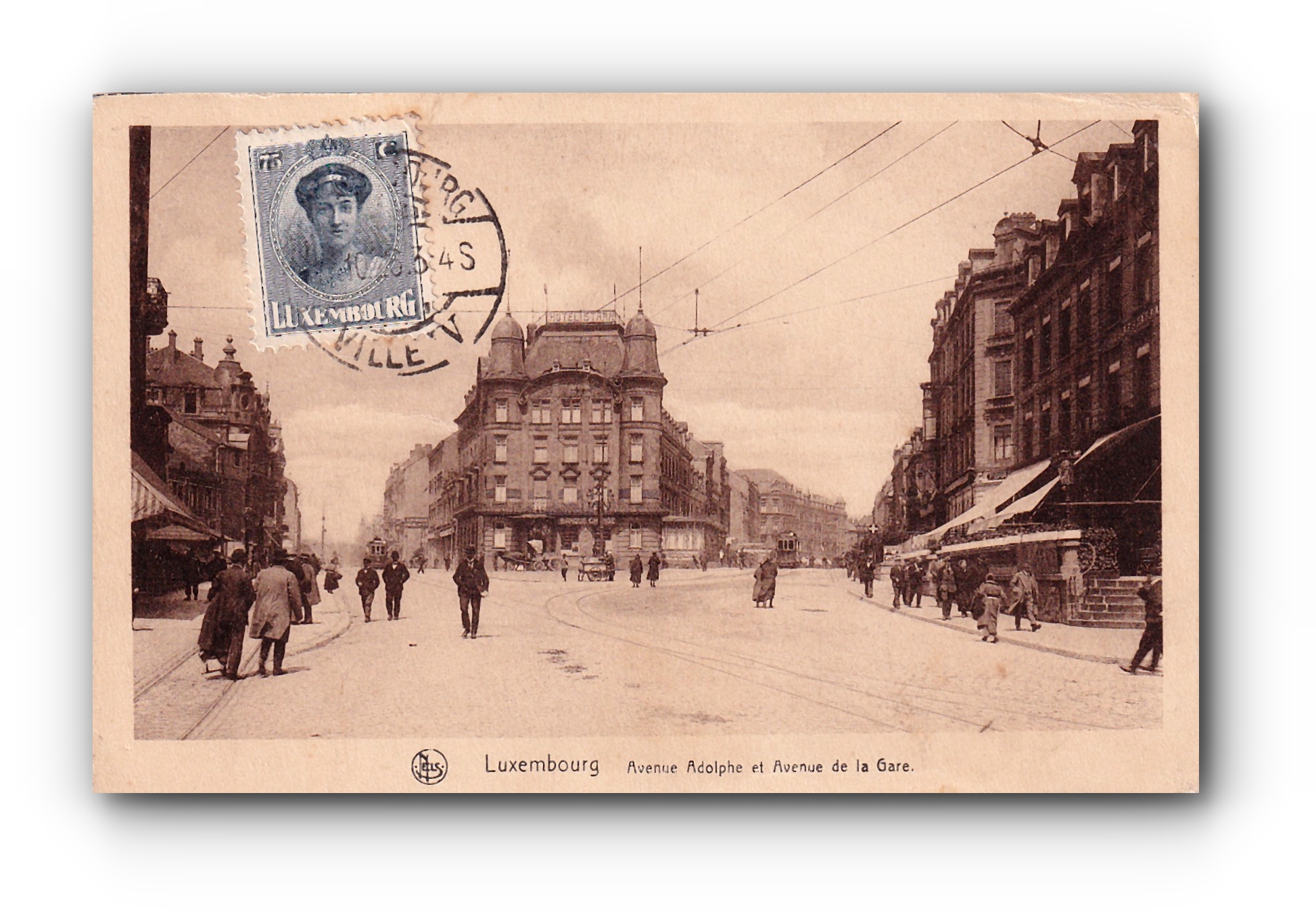 - Avenuue Adolphe et Avenue de la Gare - LUXEMBOURG - 10.1926 -