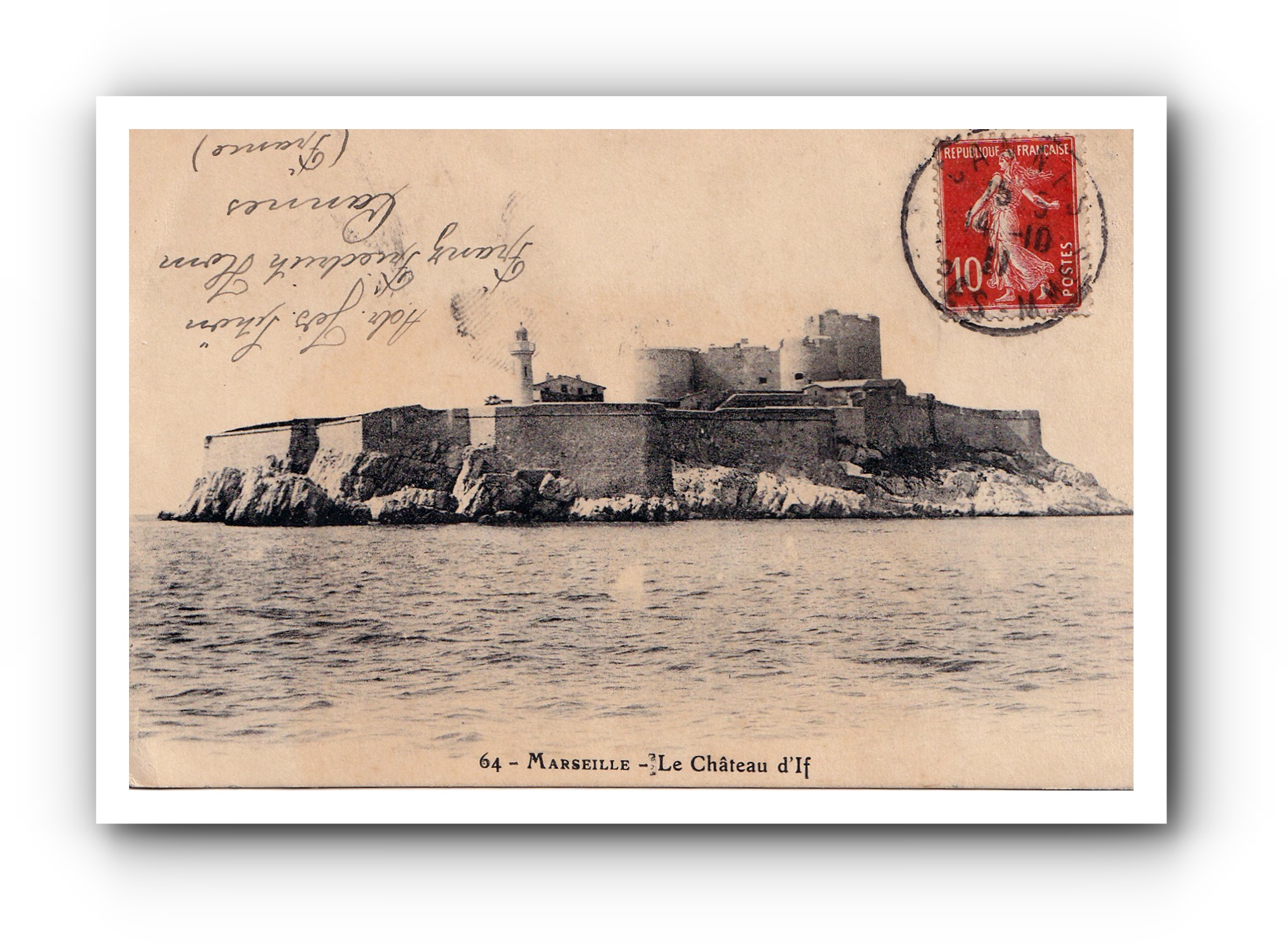 - Le château d'If - 19.10.1911 -