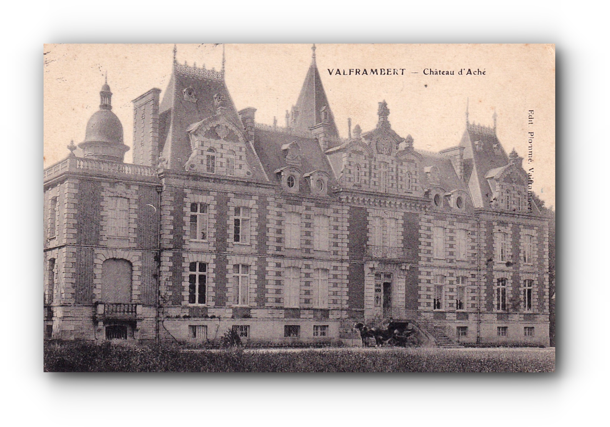 - Château d'Aché - VALFRAMBERT - 09.05.1915 -
