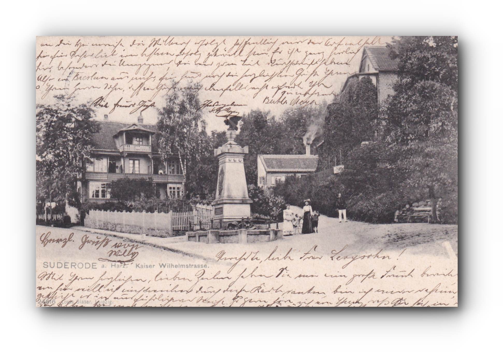 - SUDERODE -Kaiser Willlhelmstrasse - 28.04.1908 -