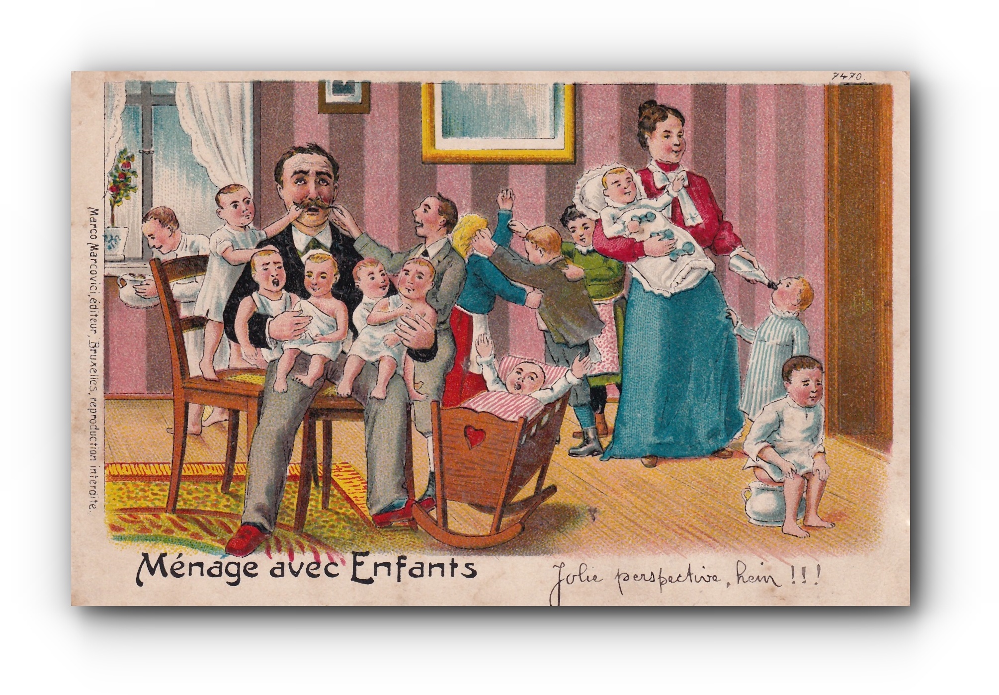 - Ménage avec enfants - 31.03.1904 -