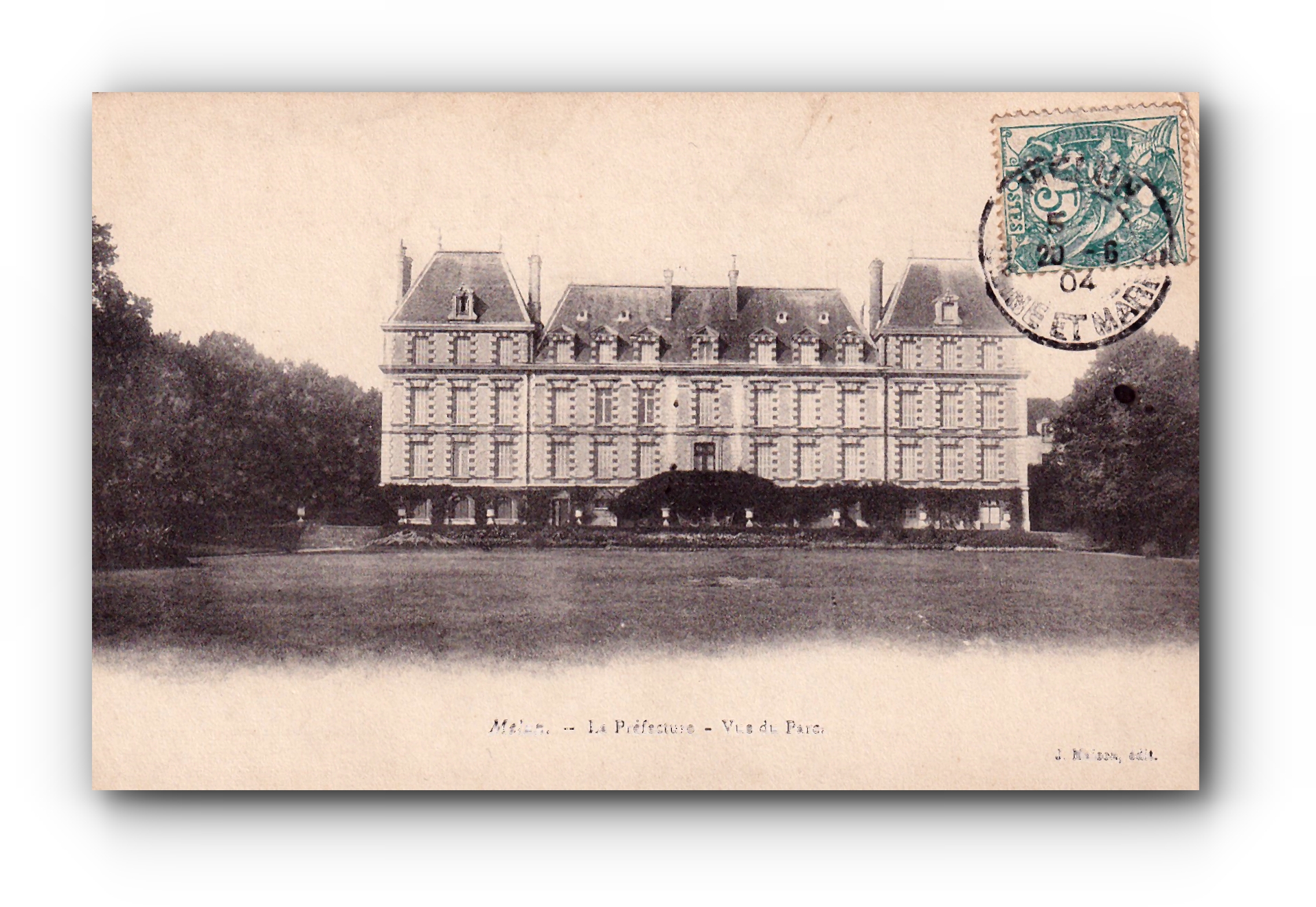 - La Préfecture - MELUN - 20.06.1904 -
