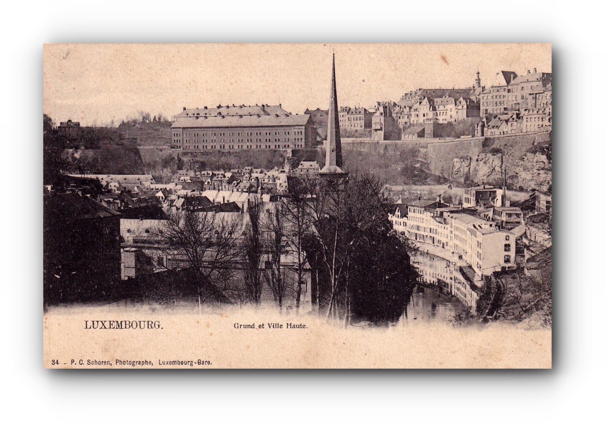 Grund et ville haute - LUXEMBOURG