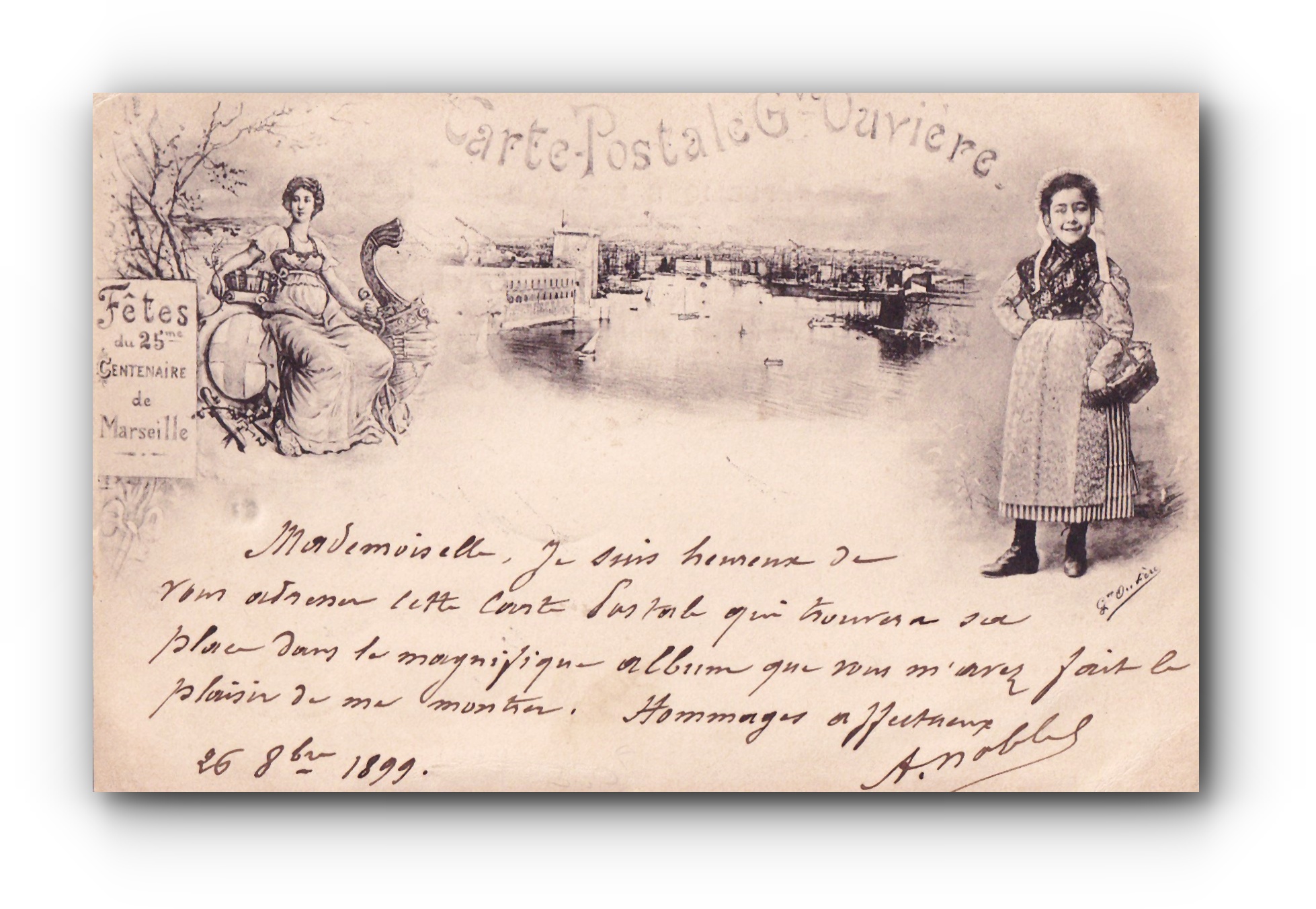 - Fête du  25ème Centenaire de Marseille - 26.08.1899 -