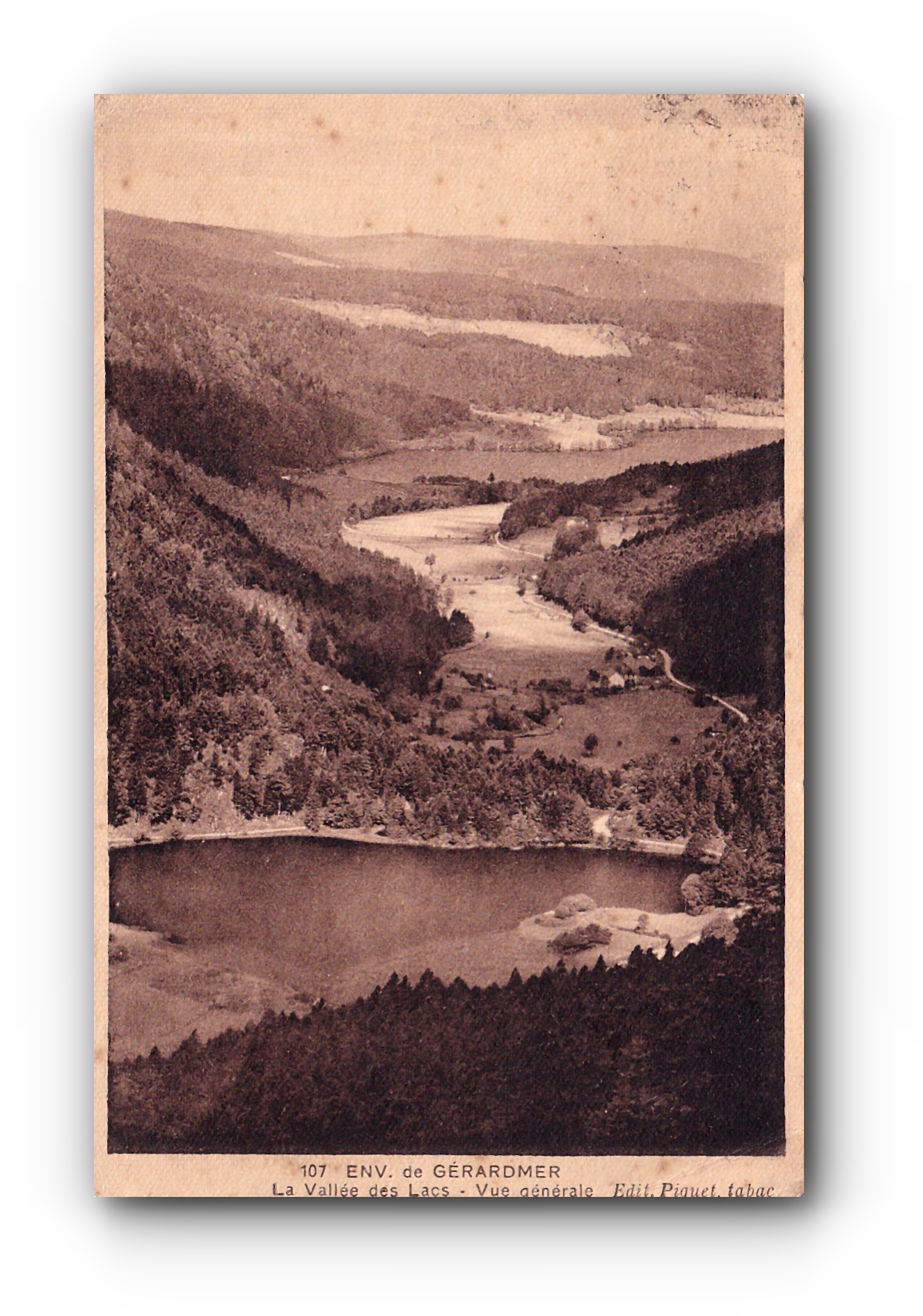 - La Vallée des Lacs  - Env. de GÉRARDMER -17.07.1933 -