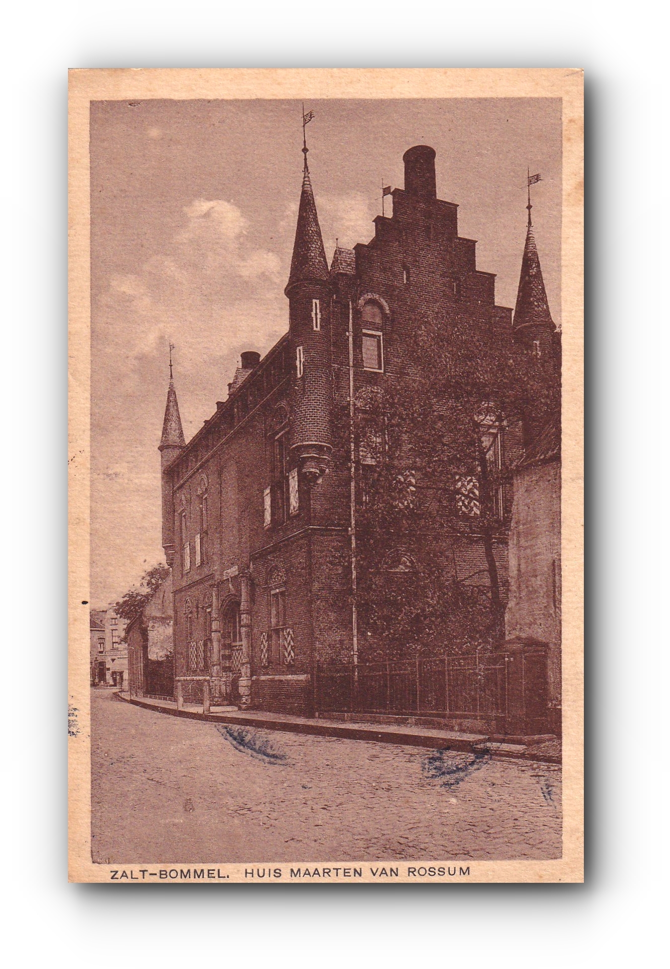 - Huis Maarten van Rossum - ZALT - BOMMEL - 29.07.1906 -