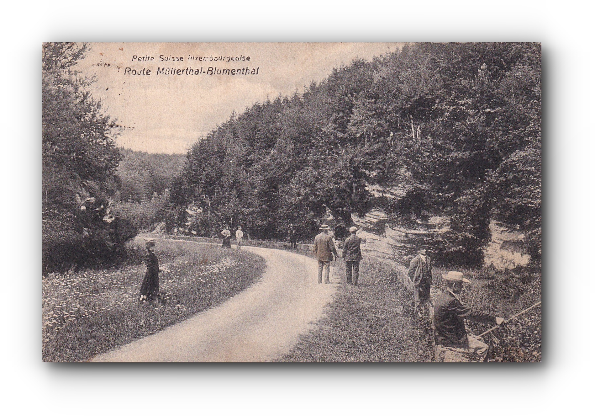 - Petite Suisse luxembourgeoise - Route MÜLLERTHAL - BLUMENTHAL - 16.06.1923 -