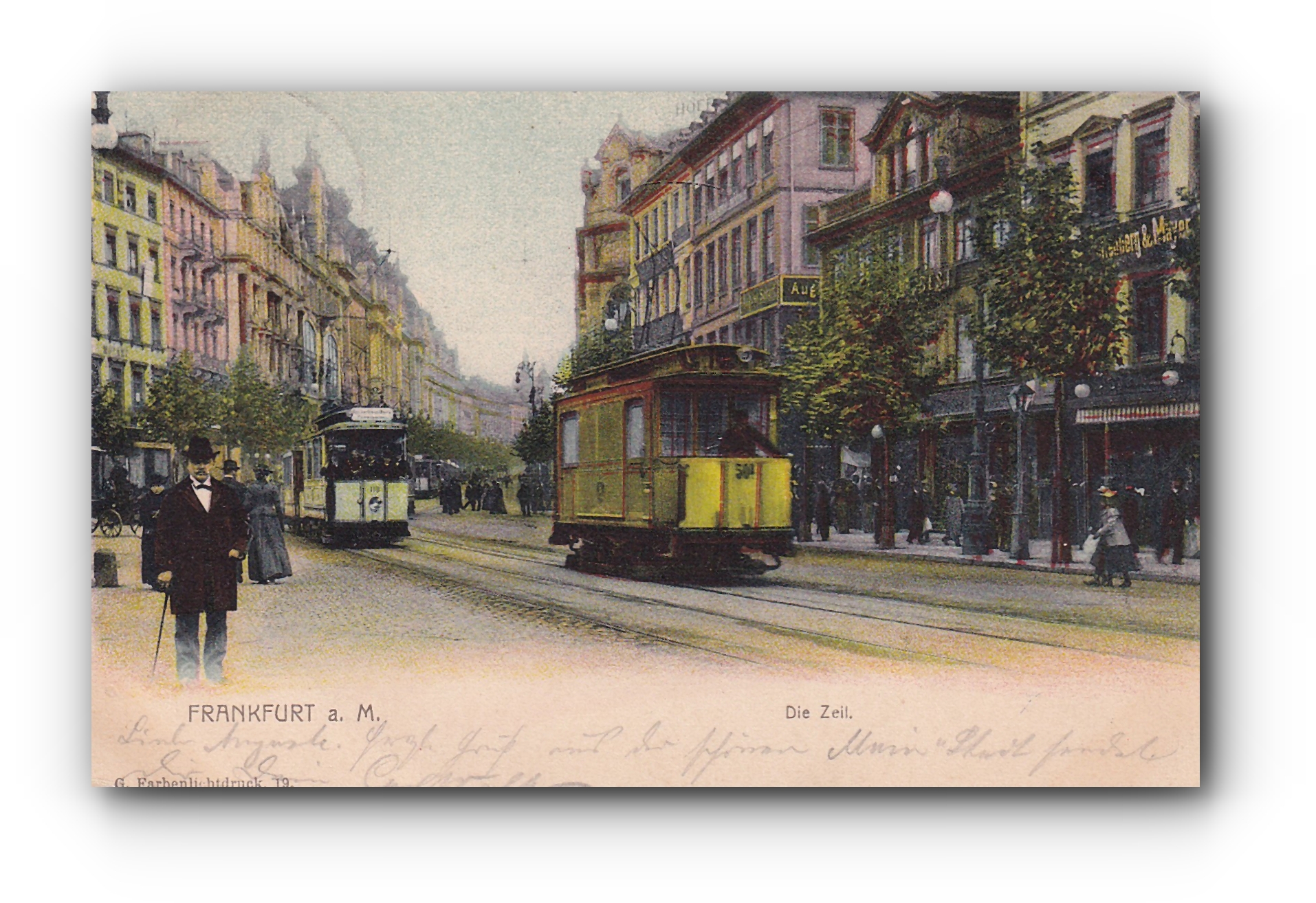 - Die Zeil - FRANKFURT a. M.  -03.12.1902 -