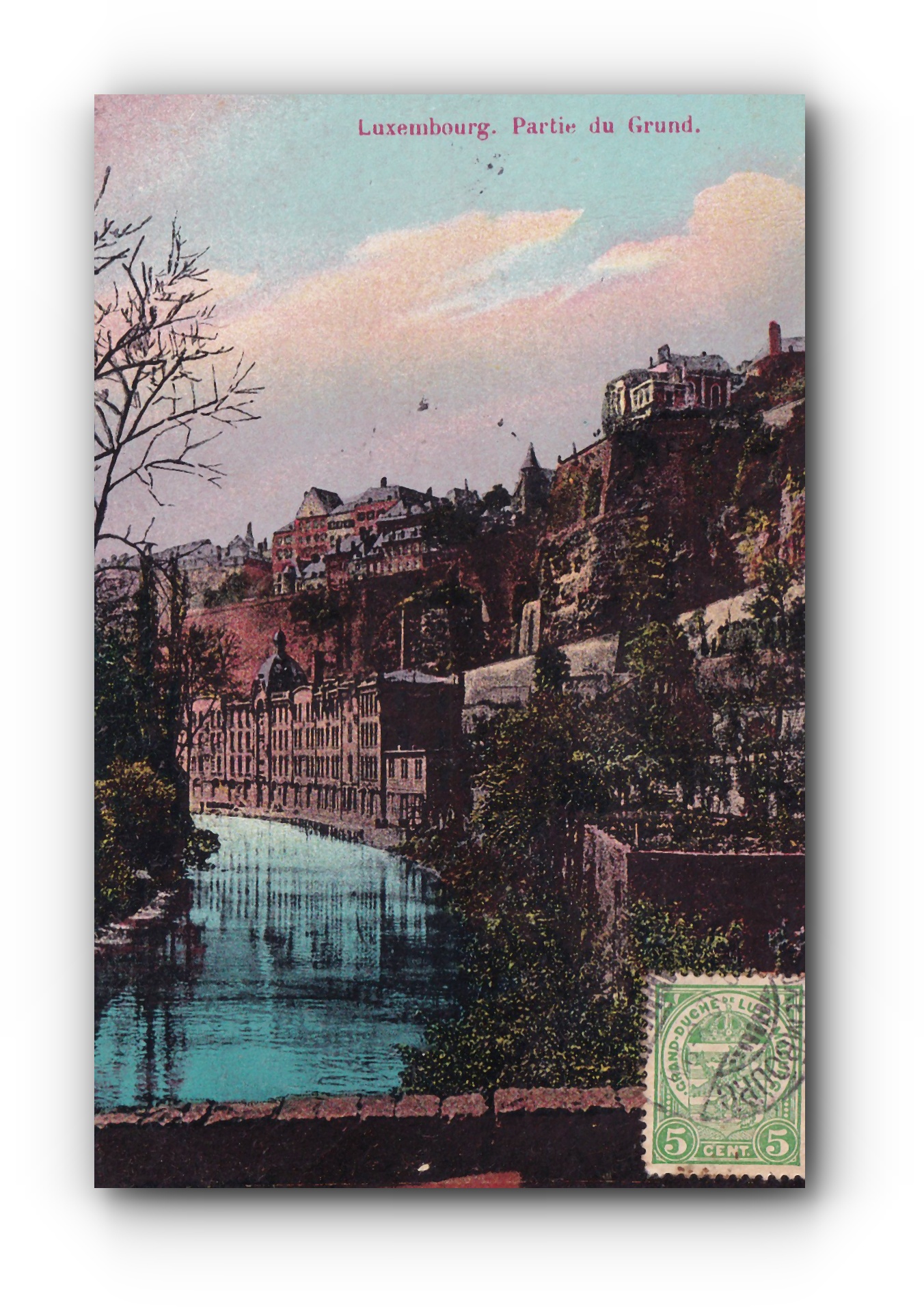 - Partie du Grund - LUXEMBOURG - 15.12.1912 -