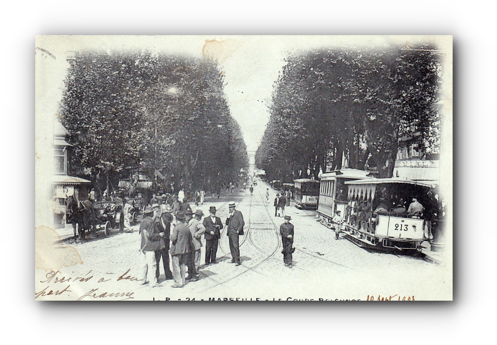 - Le Cours Belsunce - 10.08.1903 -