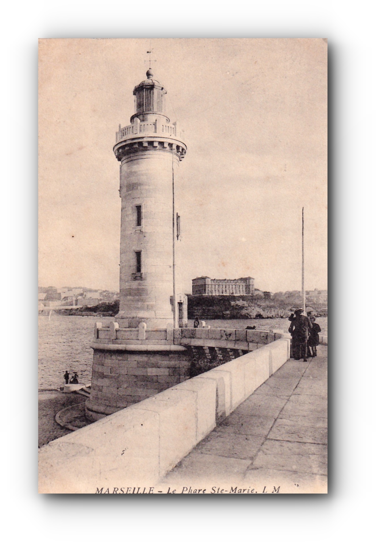 - Le Phare Ste. Marie - MARSEILLE - 21.07.1908 -