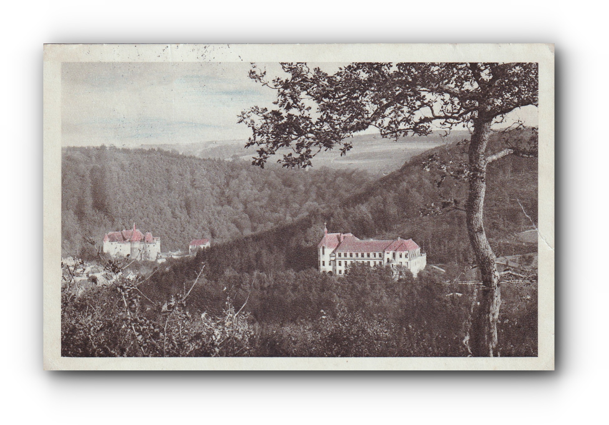 - Maison St. Francois et Vieux Château . CLERVAUX - 11.12.1933 -