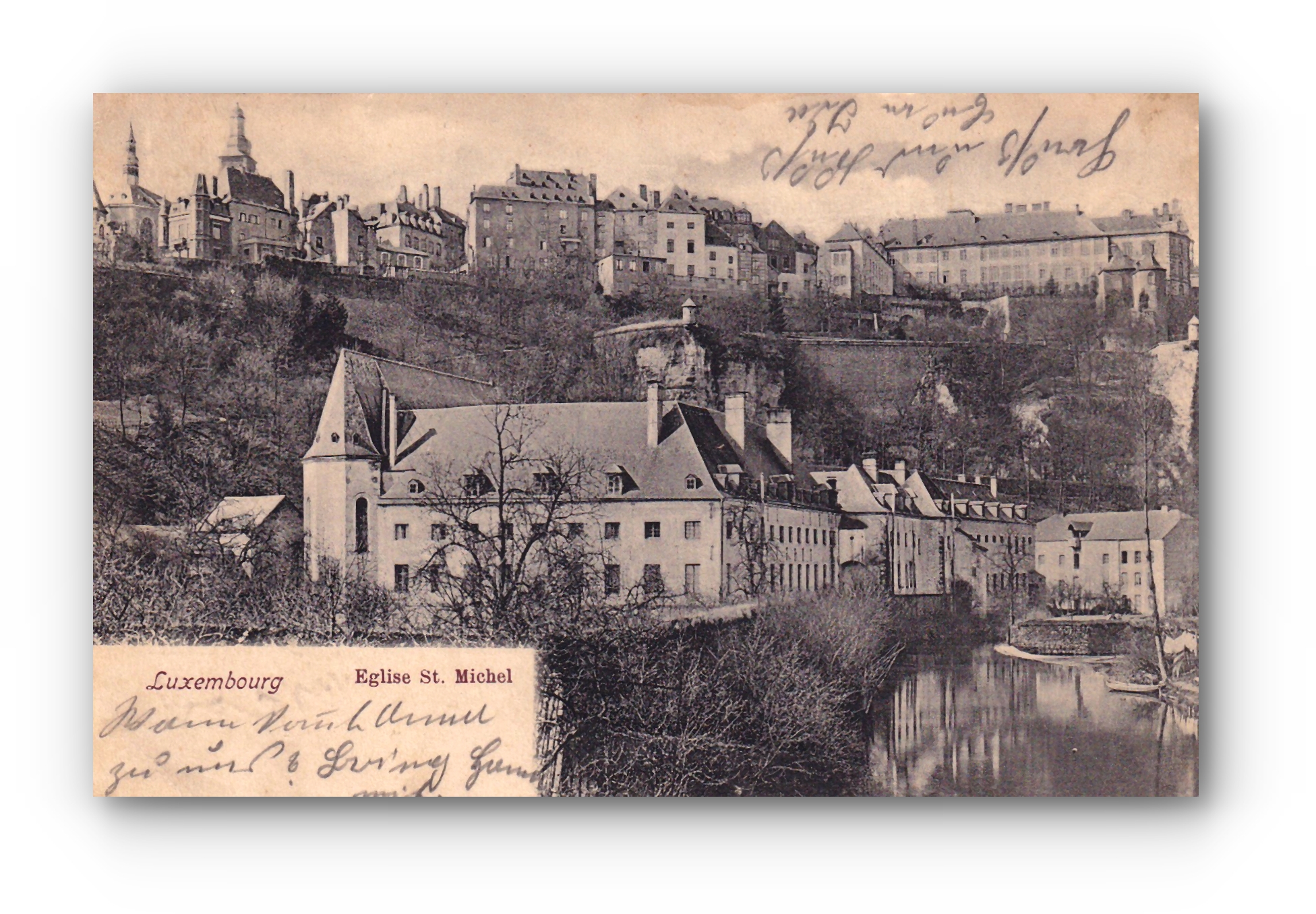 - Eglise St.  Michel - LUXEMBOURG -26.08.1907 -