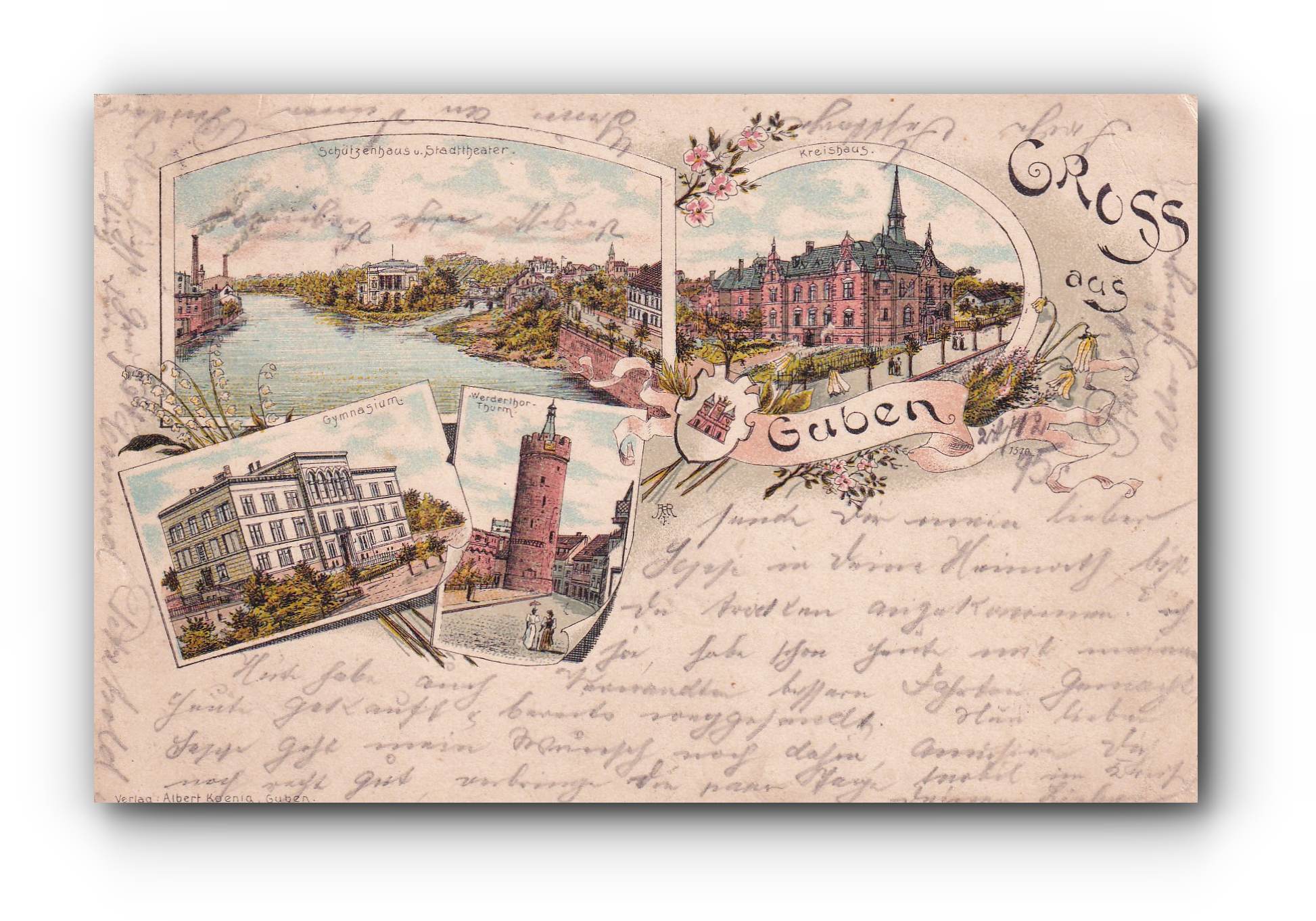 - Gruss aus Guben - 24.12.1906 -