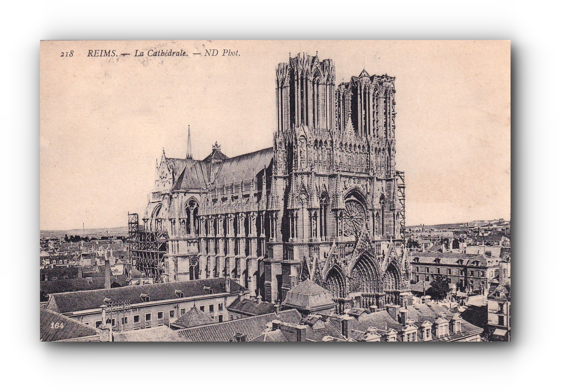 - La Cathédrale - REIMS - 24.06.1922 -