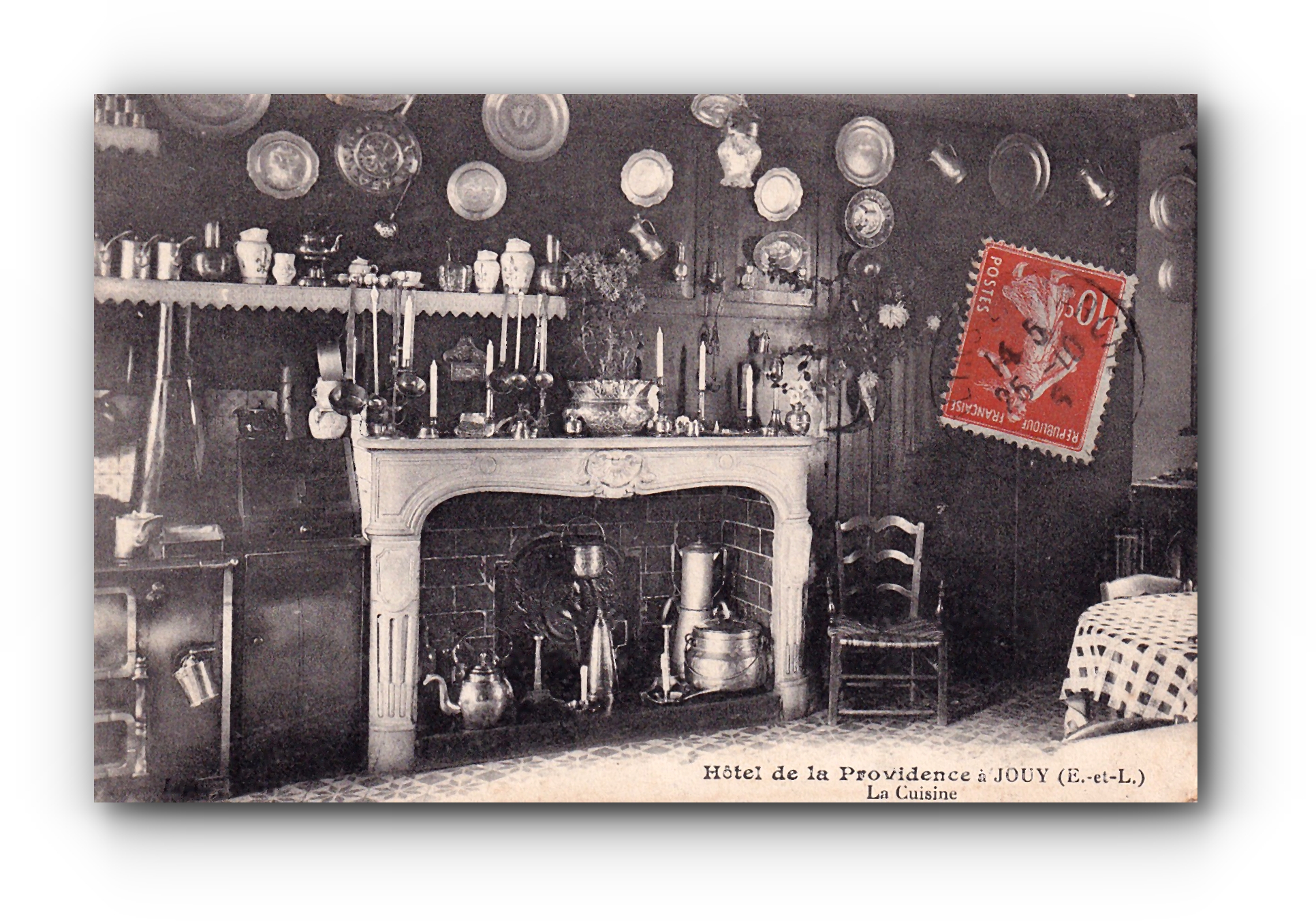 - La Cuisine - Hôtel de la Providence - JOUY -26.10.1915 -