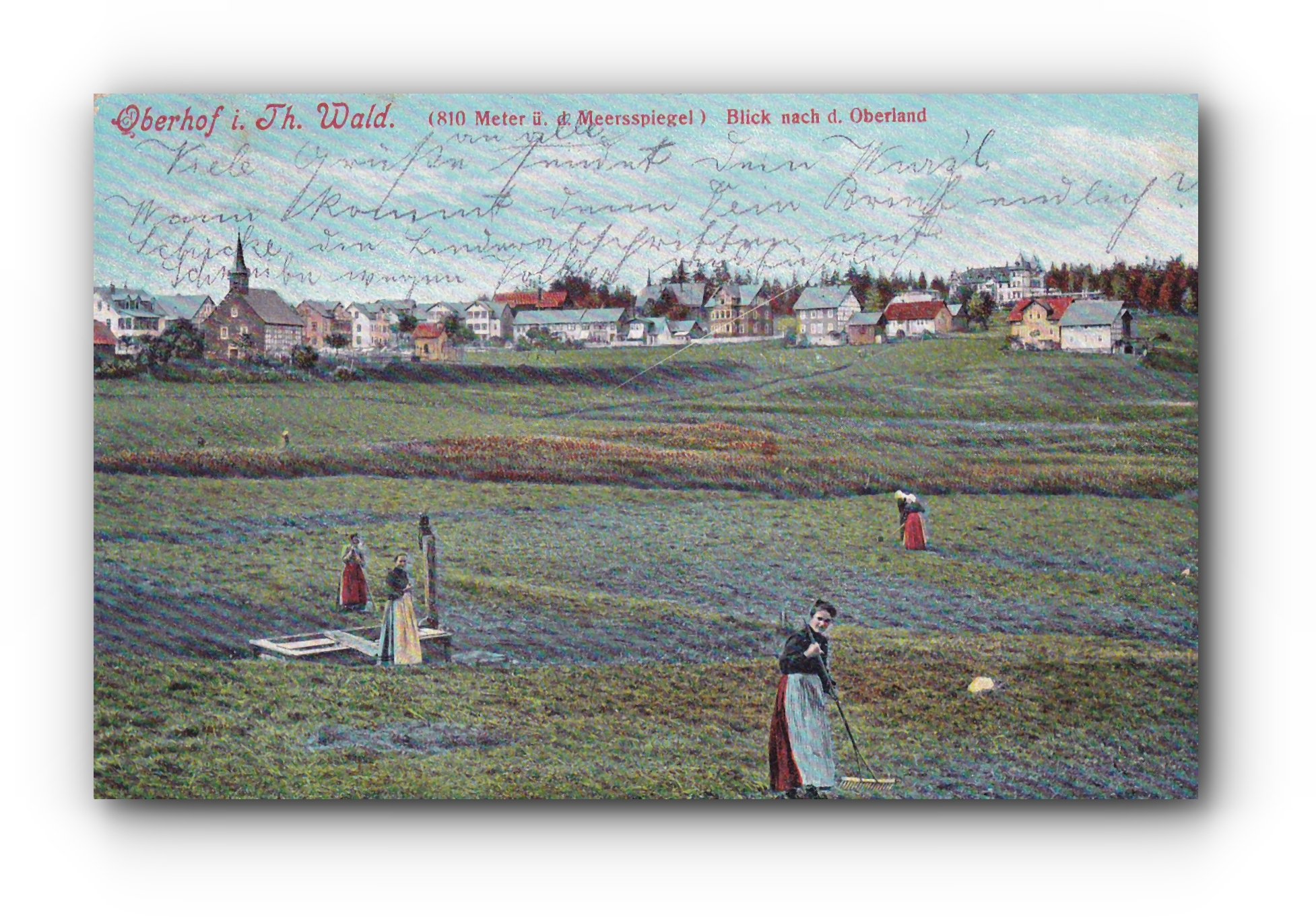 - OBERHOF i. Thüringer Wald - 22.08.1904 -