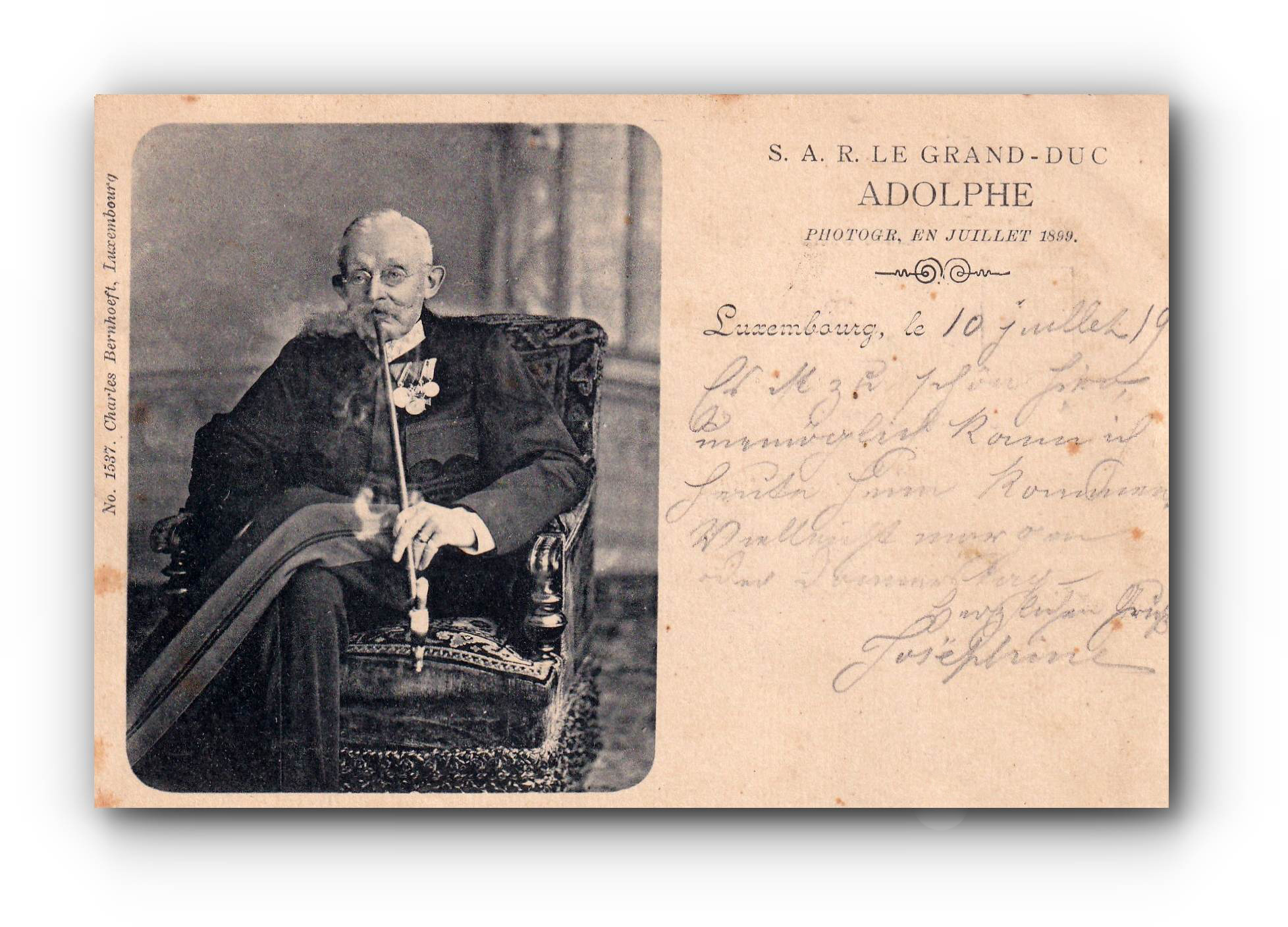 Le Grand Duc ADOLPHE - 10.07.1900