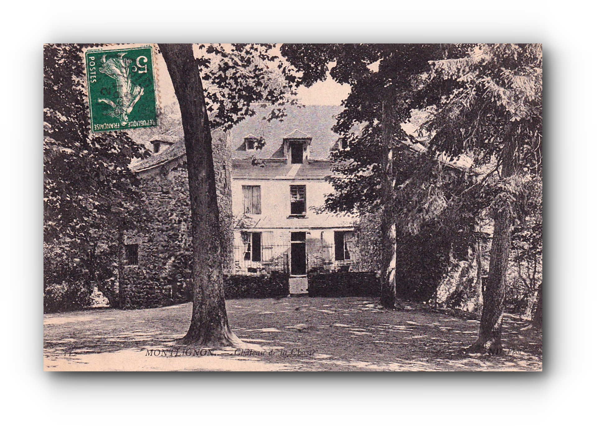 - Château de  la Chasse - MONTLIGNON - 03.09.1907 -