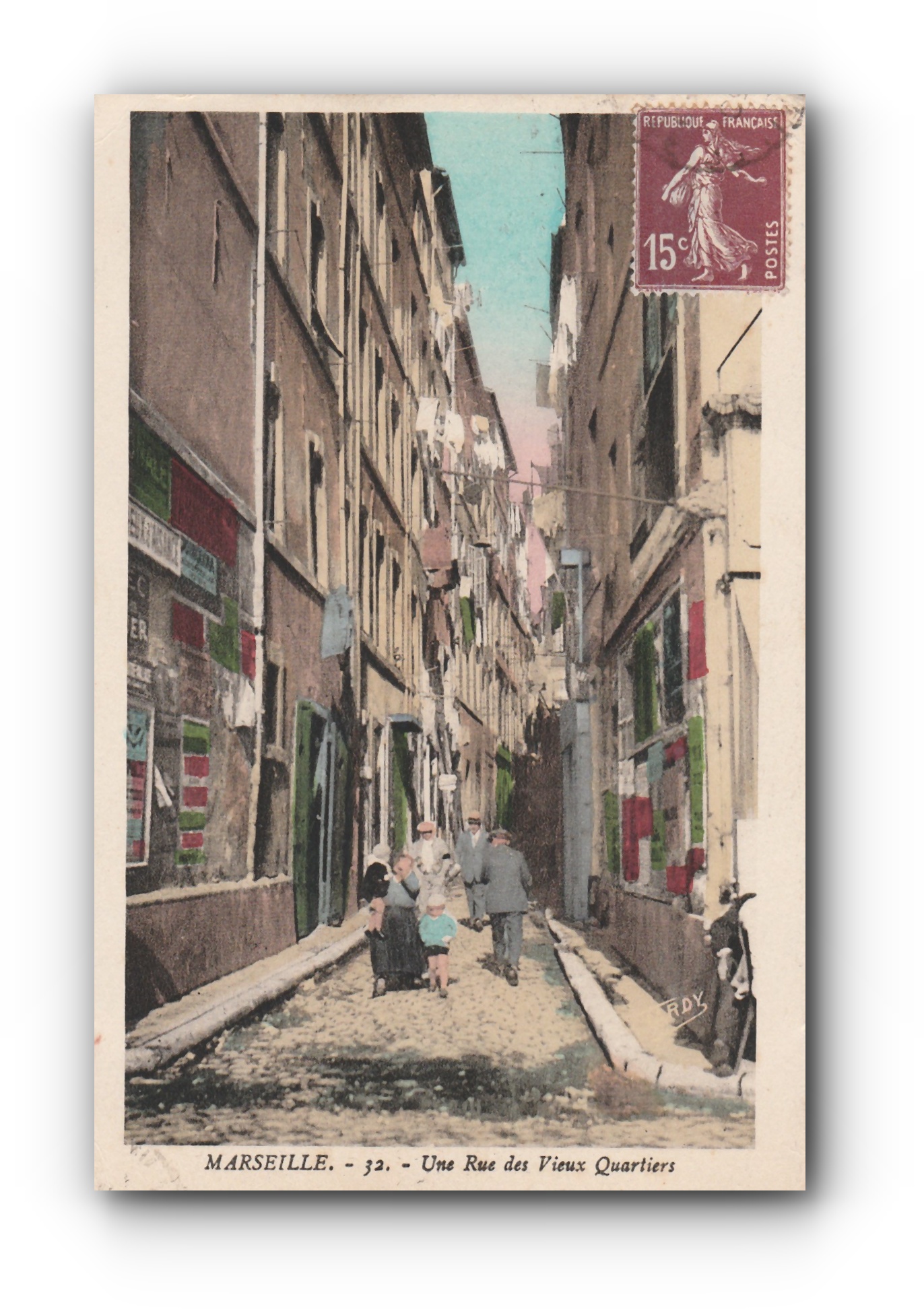 - Une rue des Vieux Quartiers - 1924 -